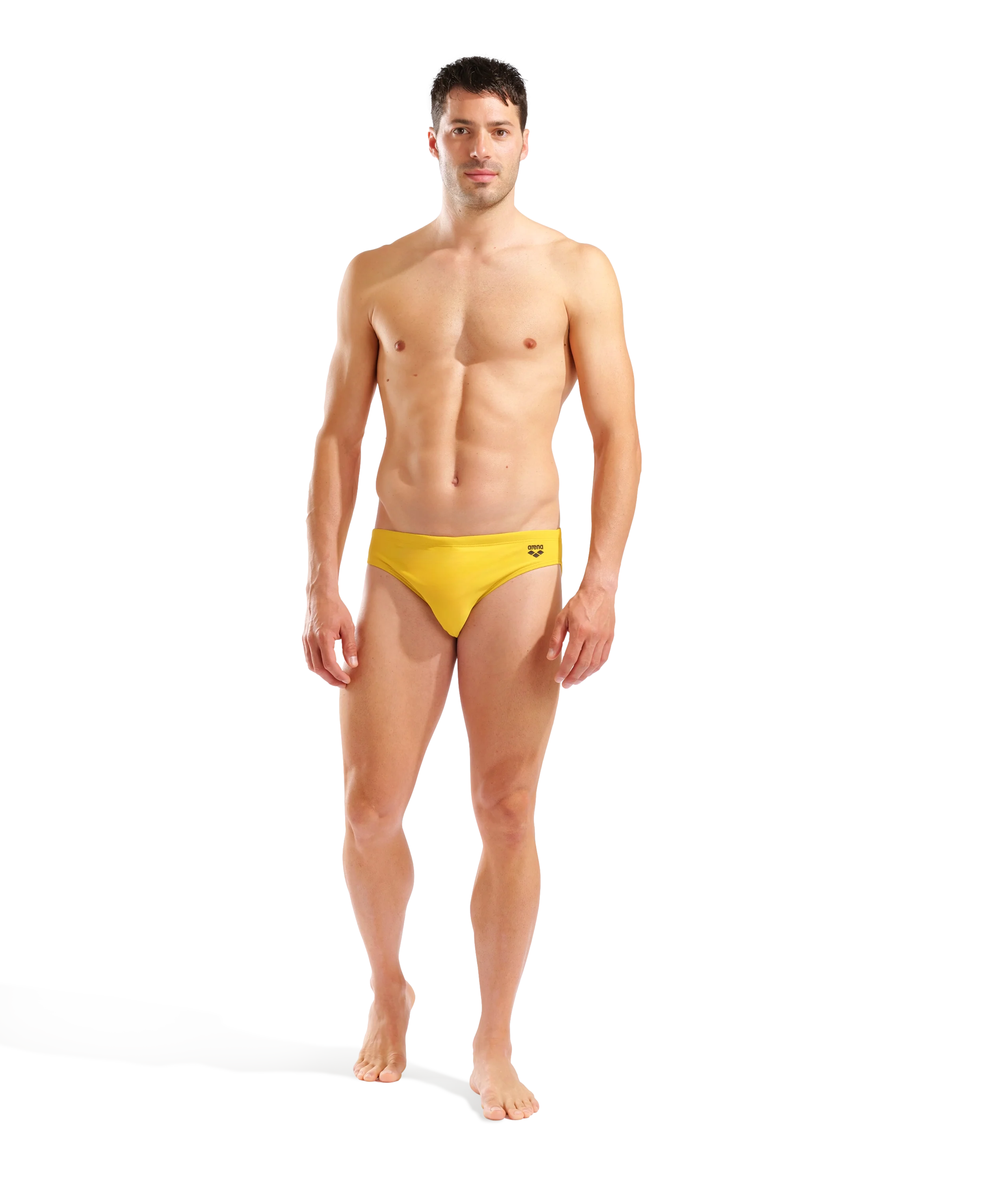Bañador slip arena para hombre Santamarias R - Dorado claro - Image 3
