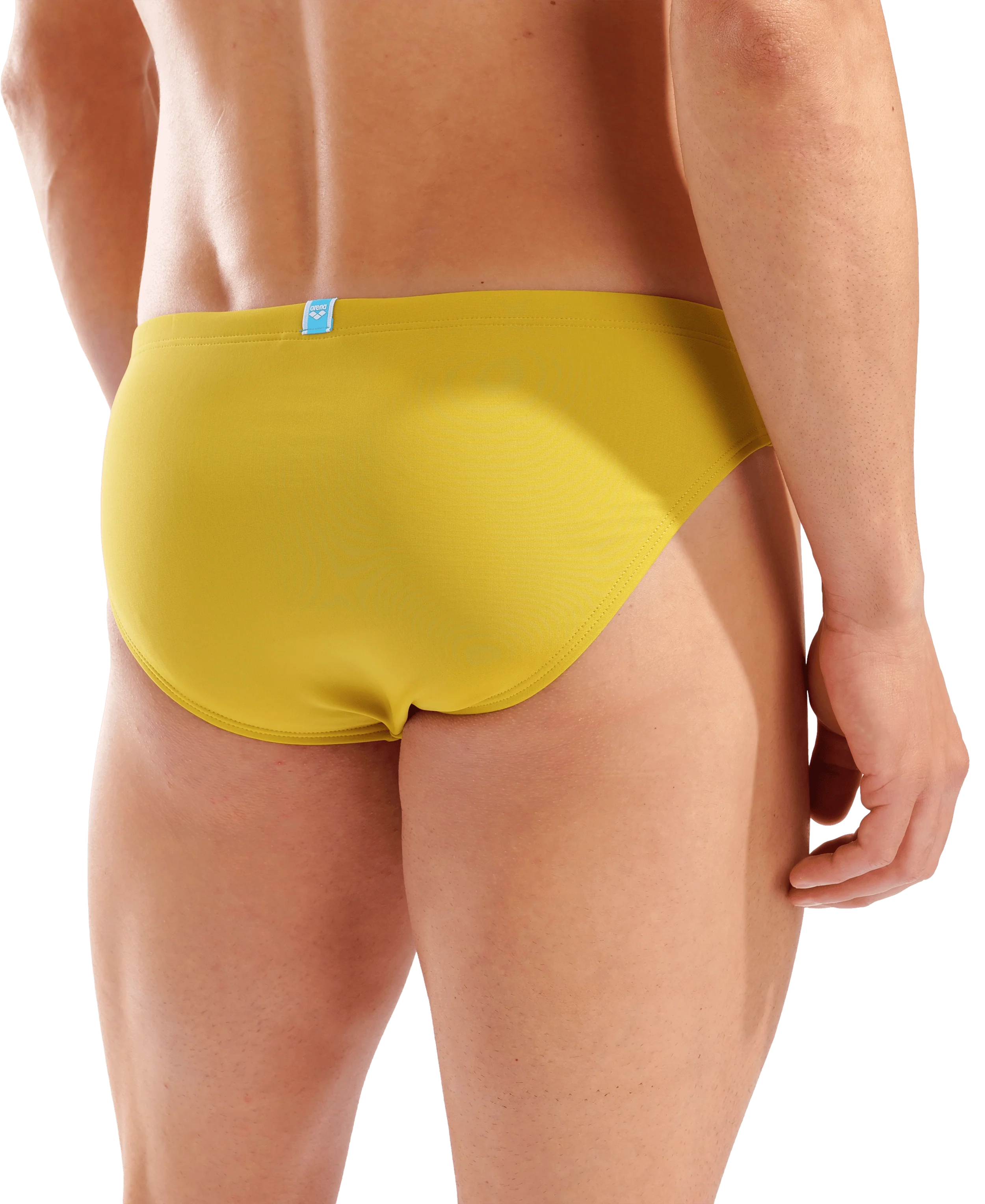 Bañador slip arena para hombre Santamarias R - Dorado claro - Image 5