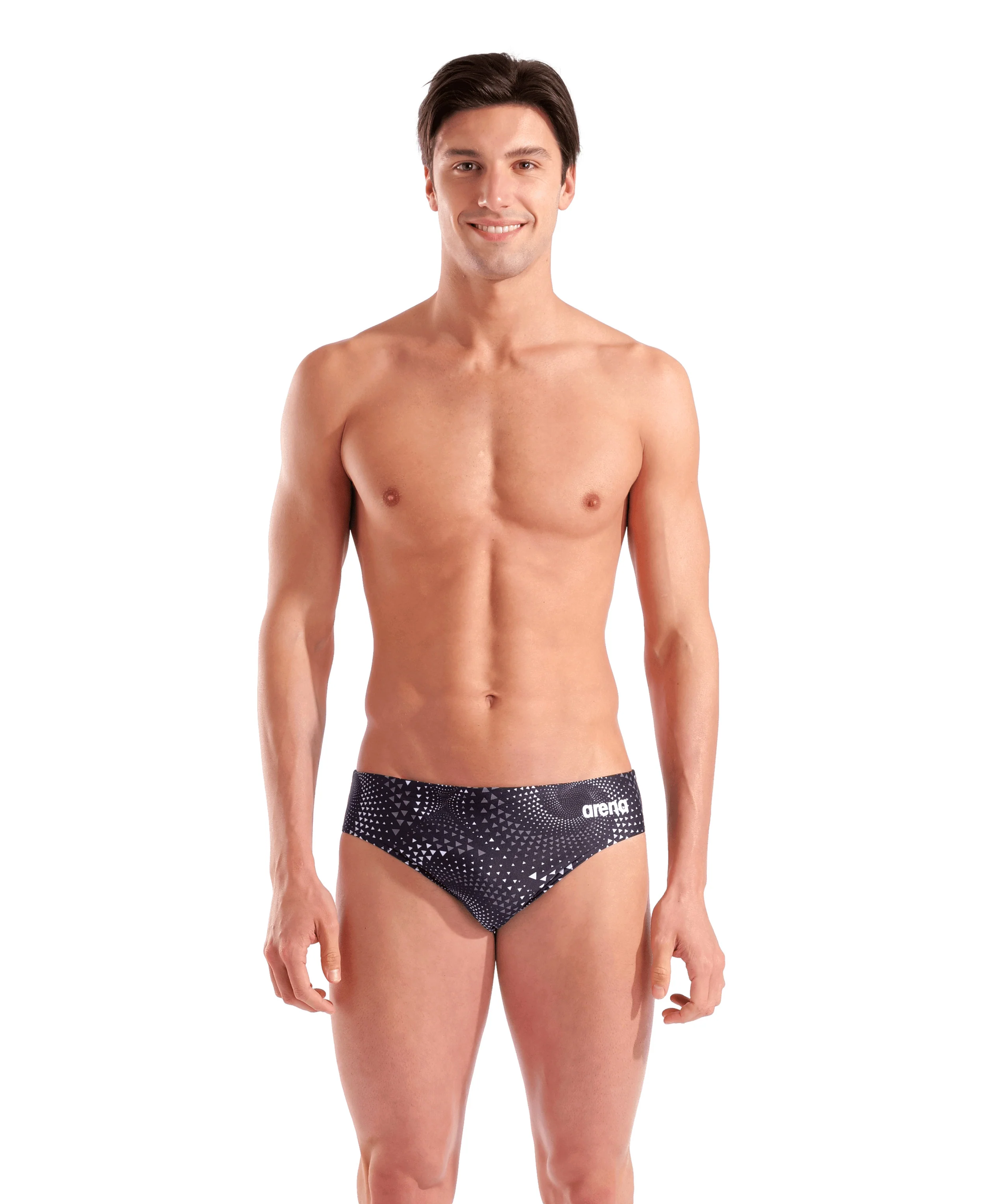 Bañador slip arena Performance Fireflow para hombre - Team Negro
