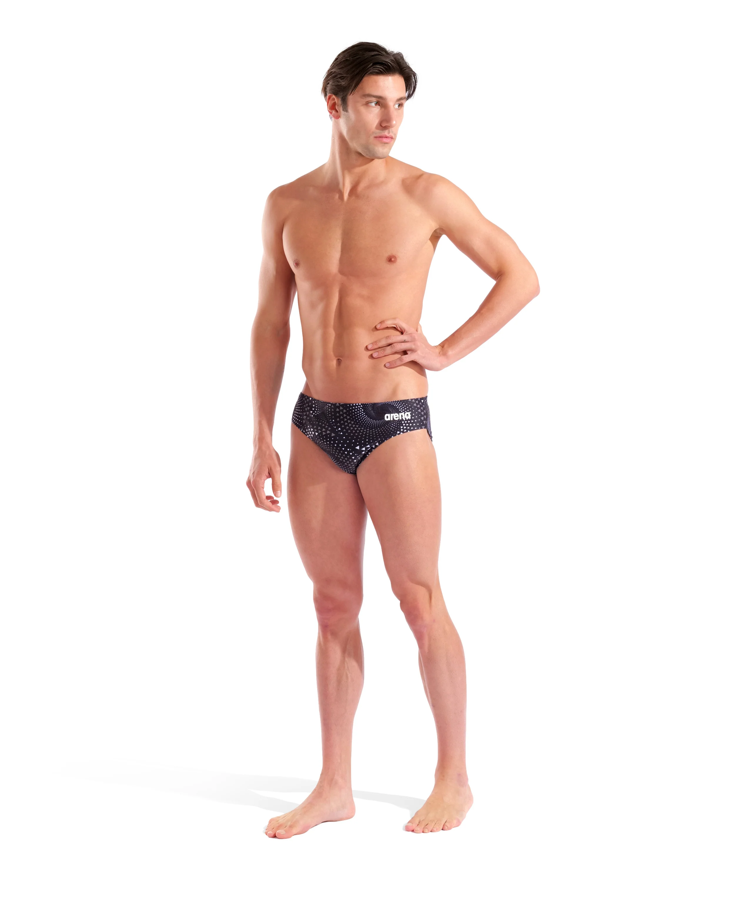 Bañador slip arena Performance Fireflow para hombre - Team Negro - Image 3