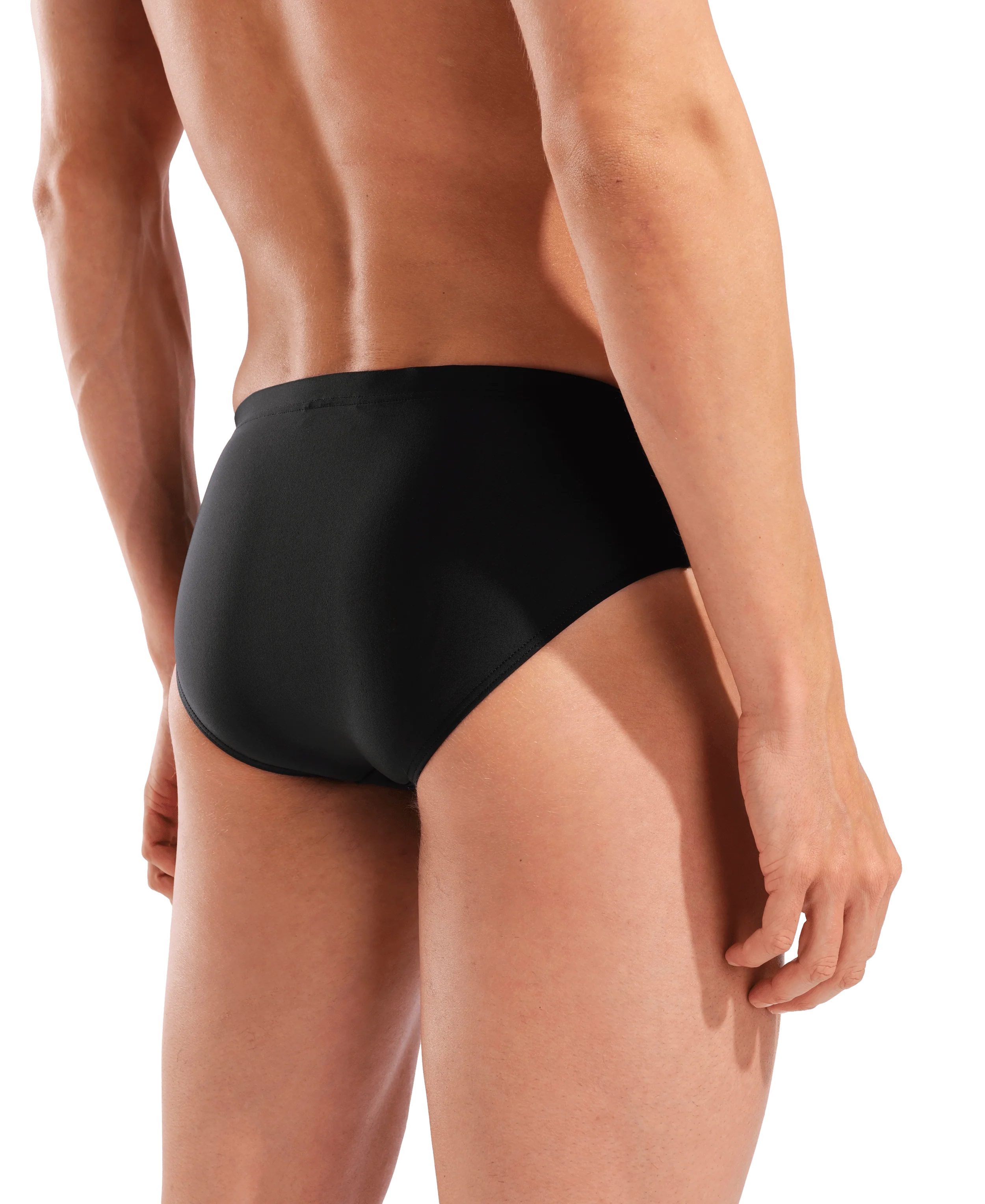 Bañador slip para hombre arena Feel arena - Negro/Salvia - Image 5