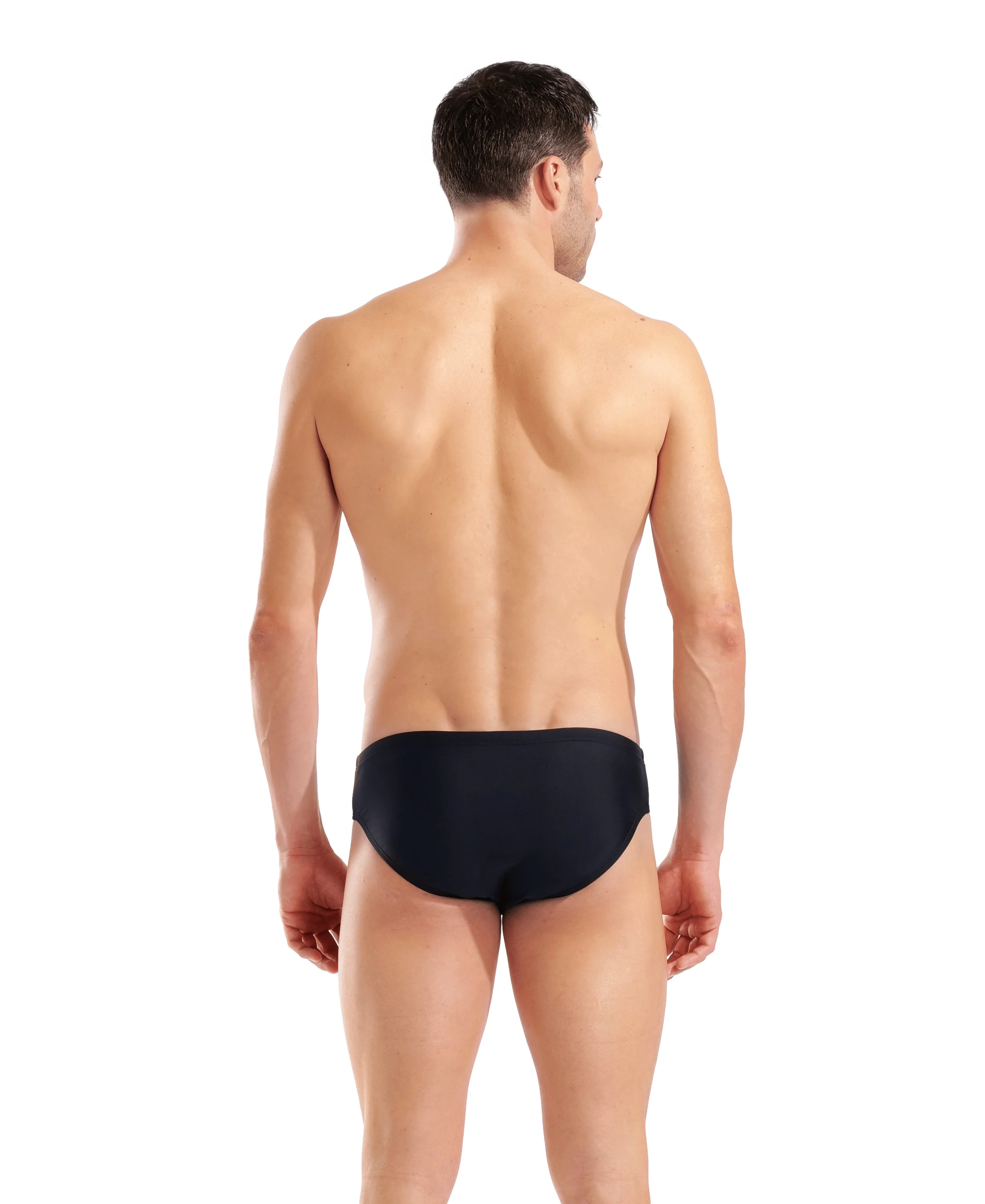 Bañador slip para hombre arena Feel Light - Negro/Multicolor - Image 2