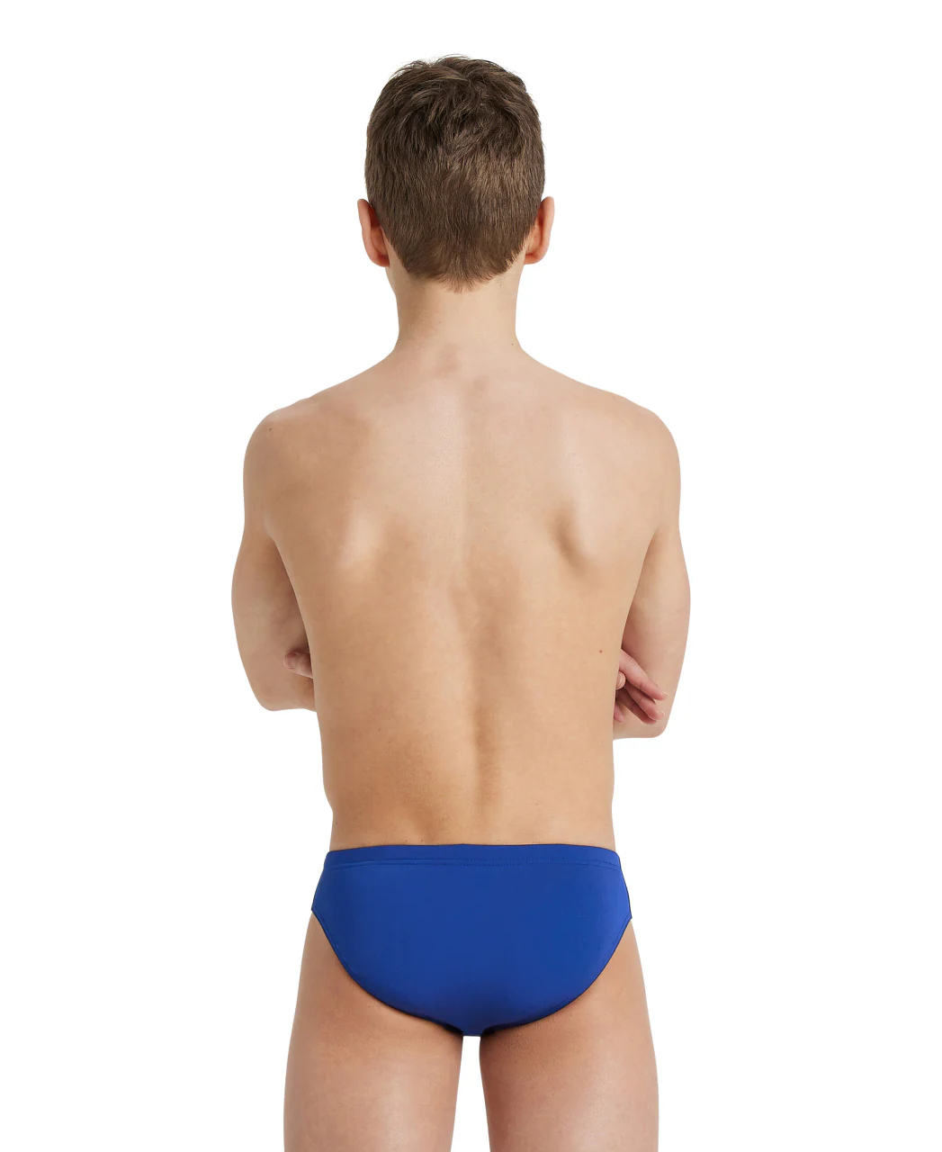 Bañador slip liso arena Performance para niño Team - Royal/Blanco - Image 5