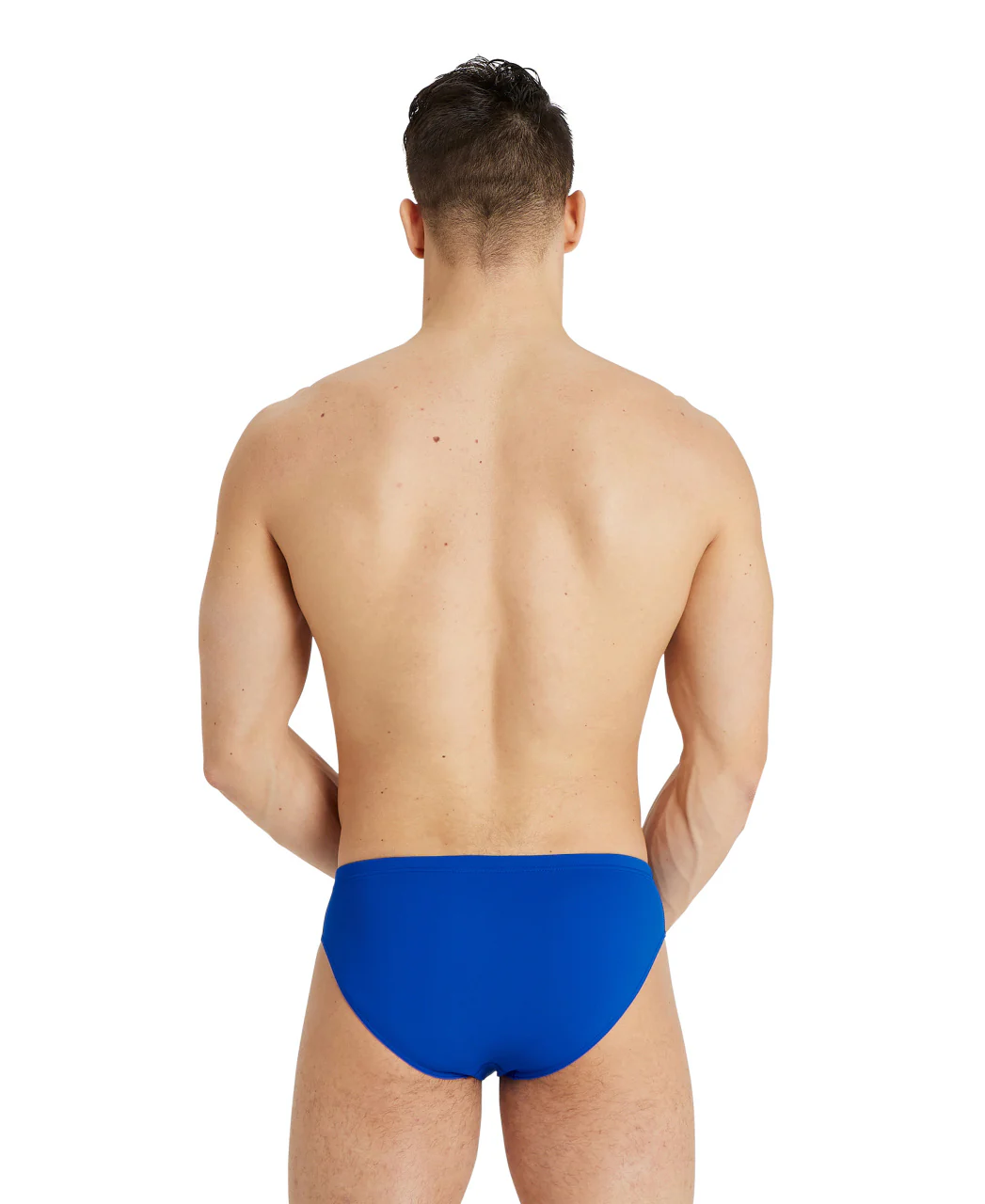 Bañador slip liso arena Performance para hombre Team - Royal/Blanco - Image 2