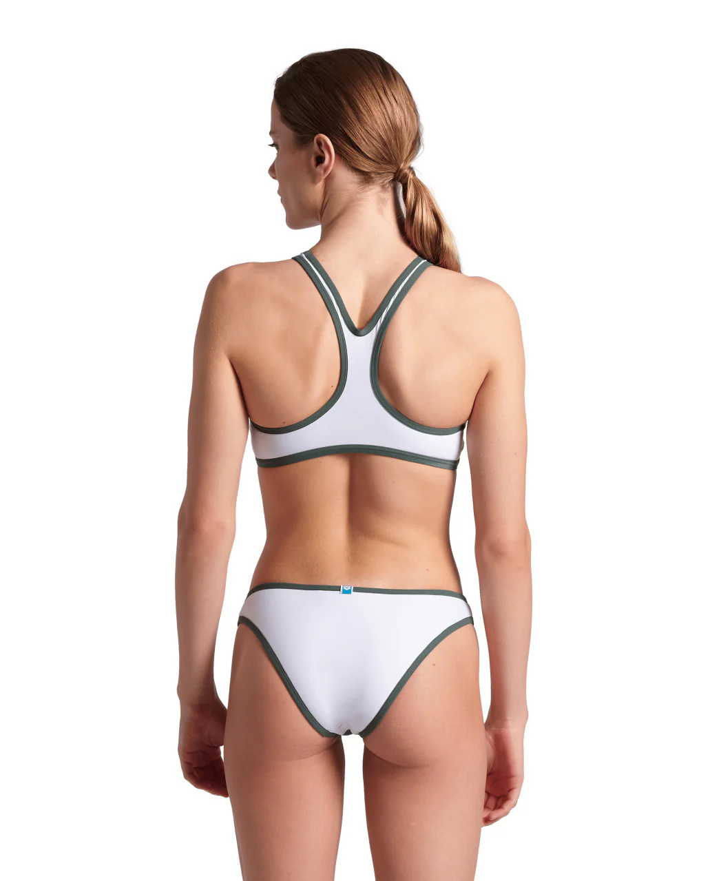 Bikini arena para mujer Logo Racer Back - Salvia Multi - Image 5