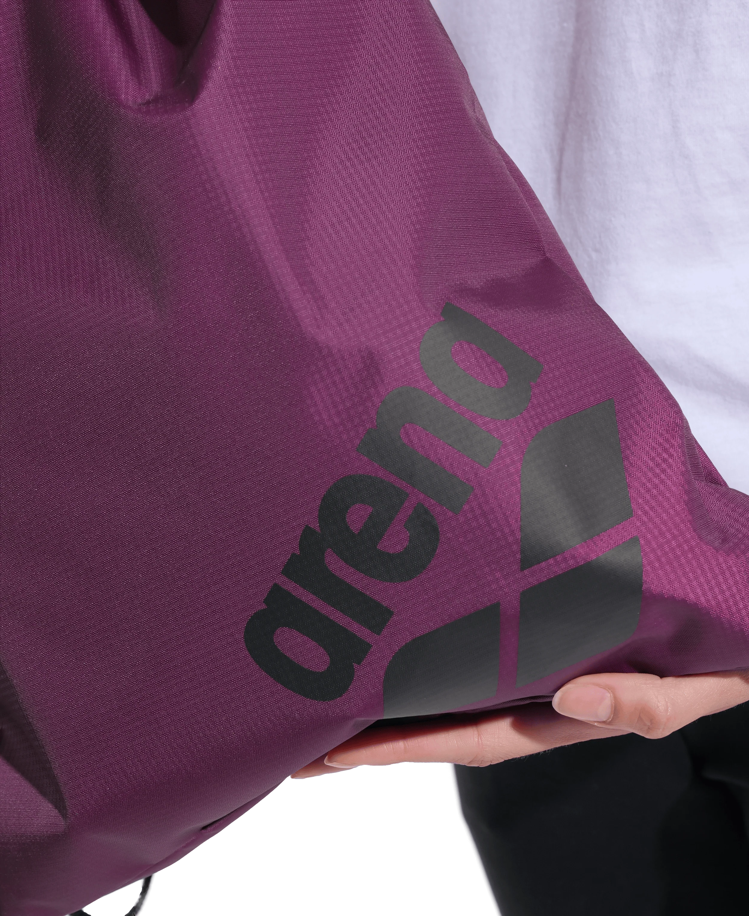 Bolsa para gimnasio y natación arena One Go  - Ciruela - Image 9