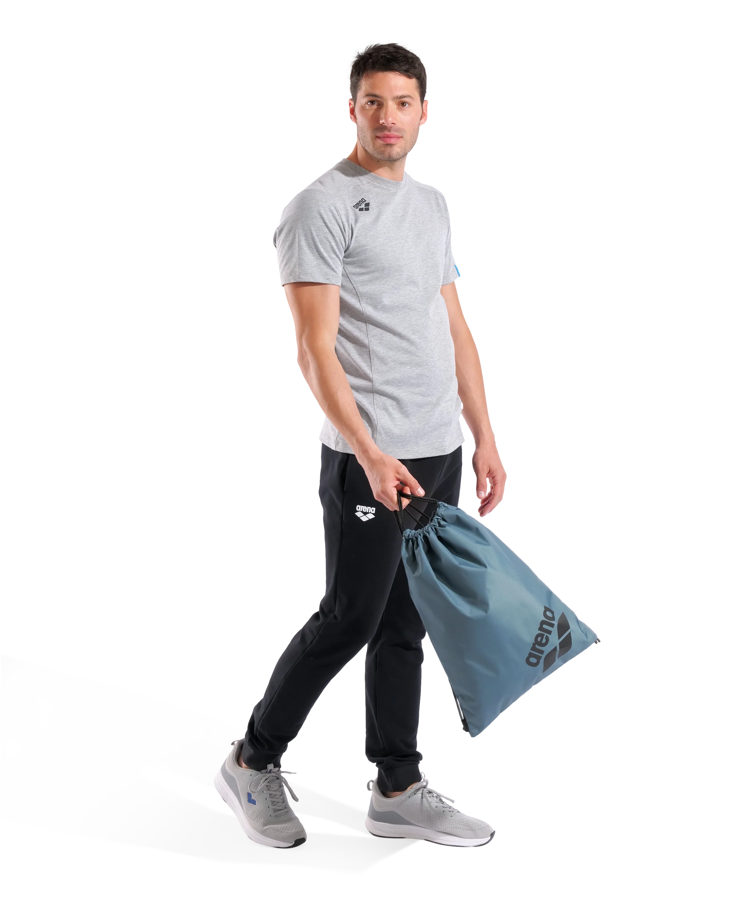 Bolsa para gimnasio y natación arena One Go  - Salvia - Image 3