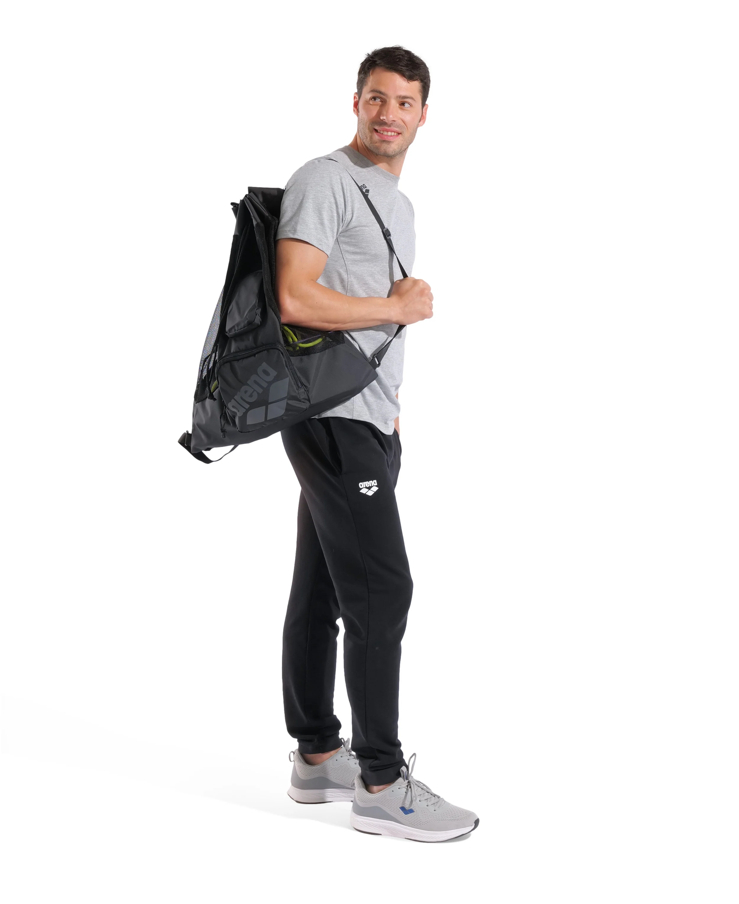 Bolsa para piscina de mesh arena All Set - Negro - Image 3
