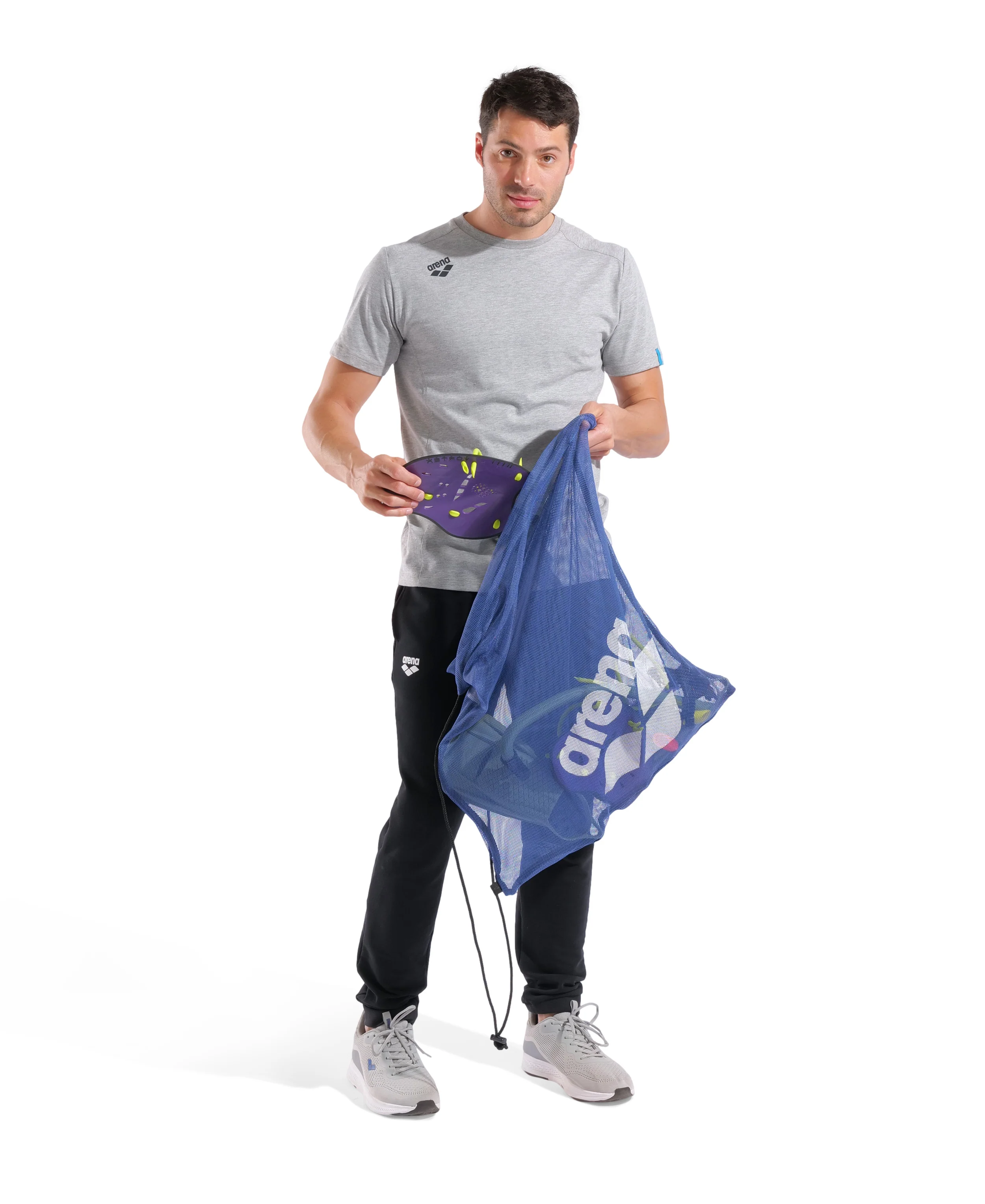 Bolsa para piscina de mesh arena One Go - Azul Marino - Image 2