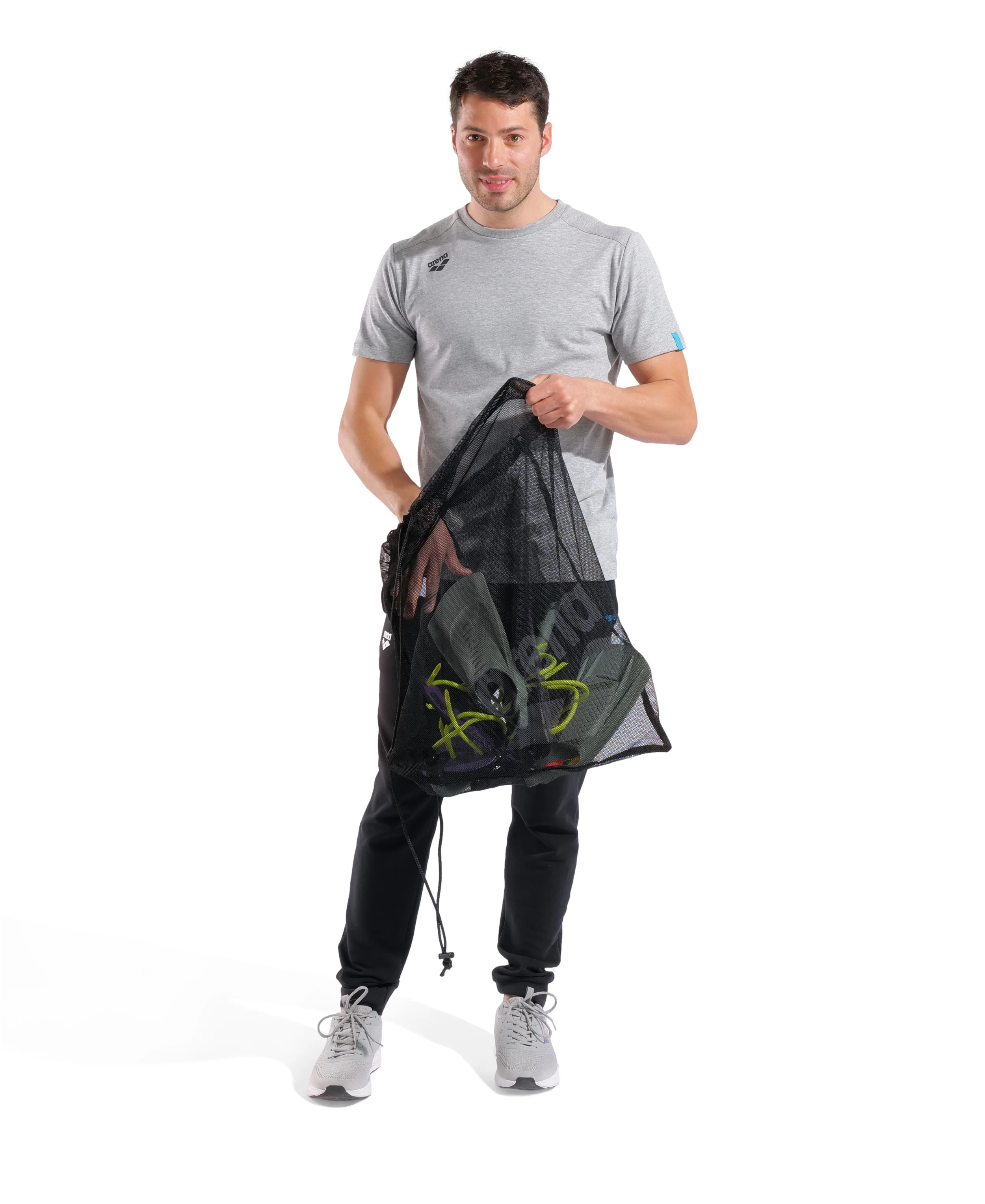 Bolsa para piscina de mesh arena One Go - Negro