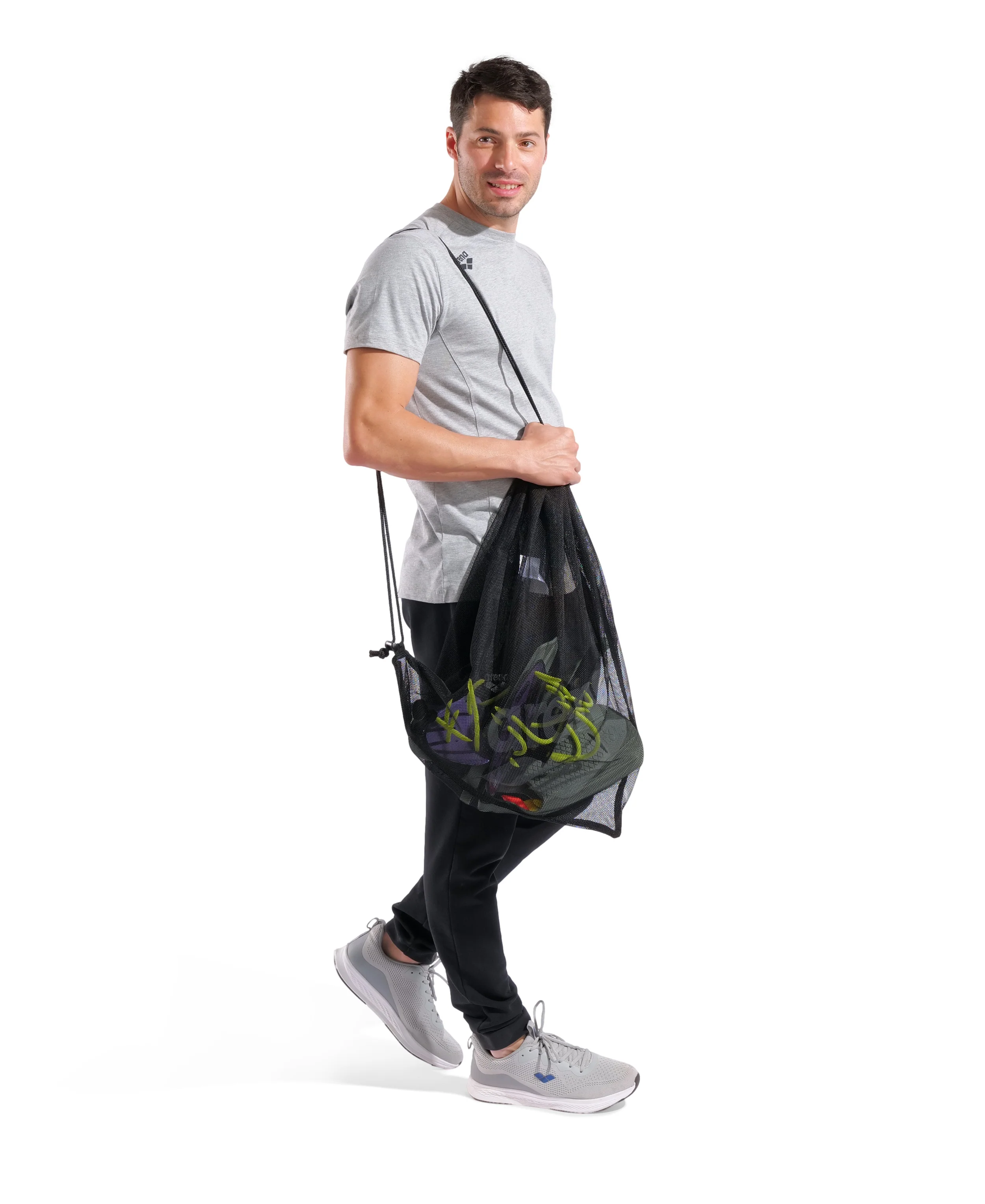 Bolsa para piscina de mesh arena One Go - Negro - Image 2