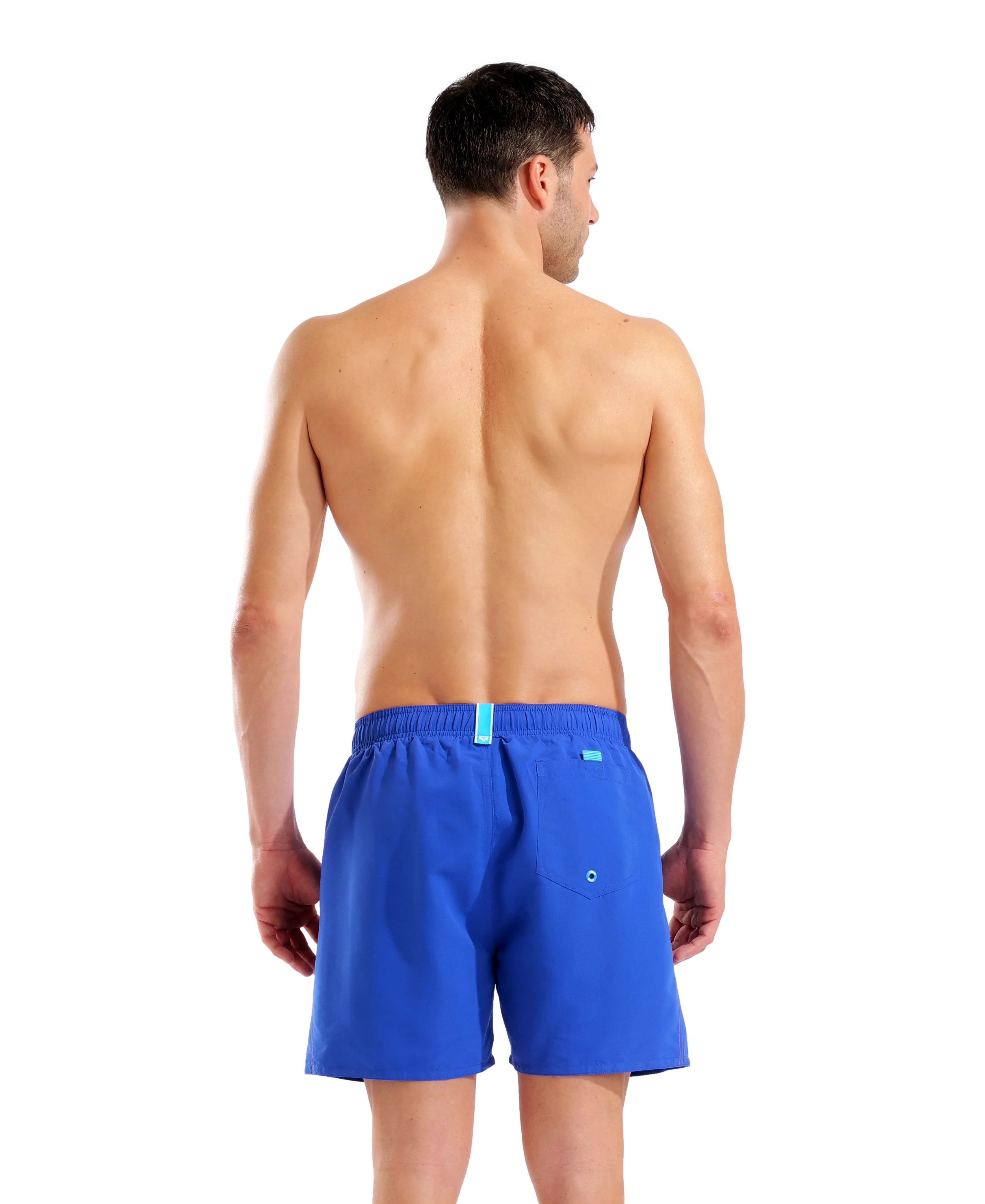 Bóxer de playa arena para hombre Fundamentals R - Azul neón/Team - Image 2