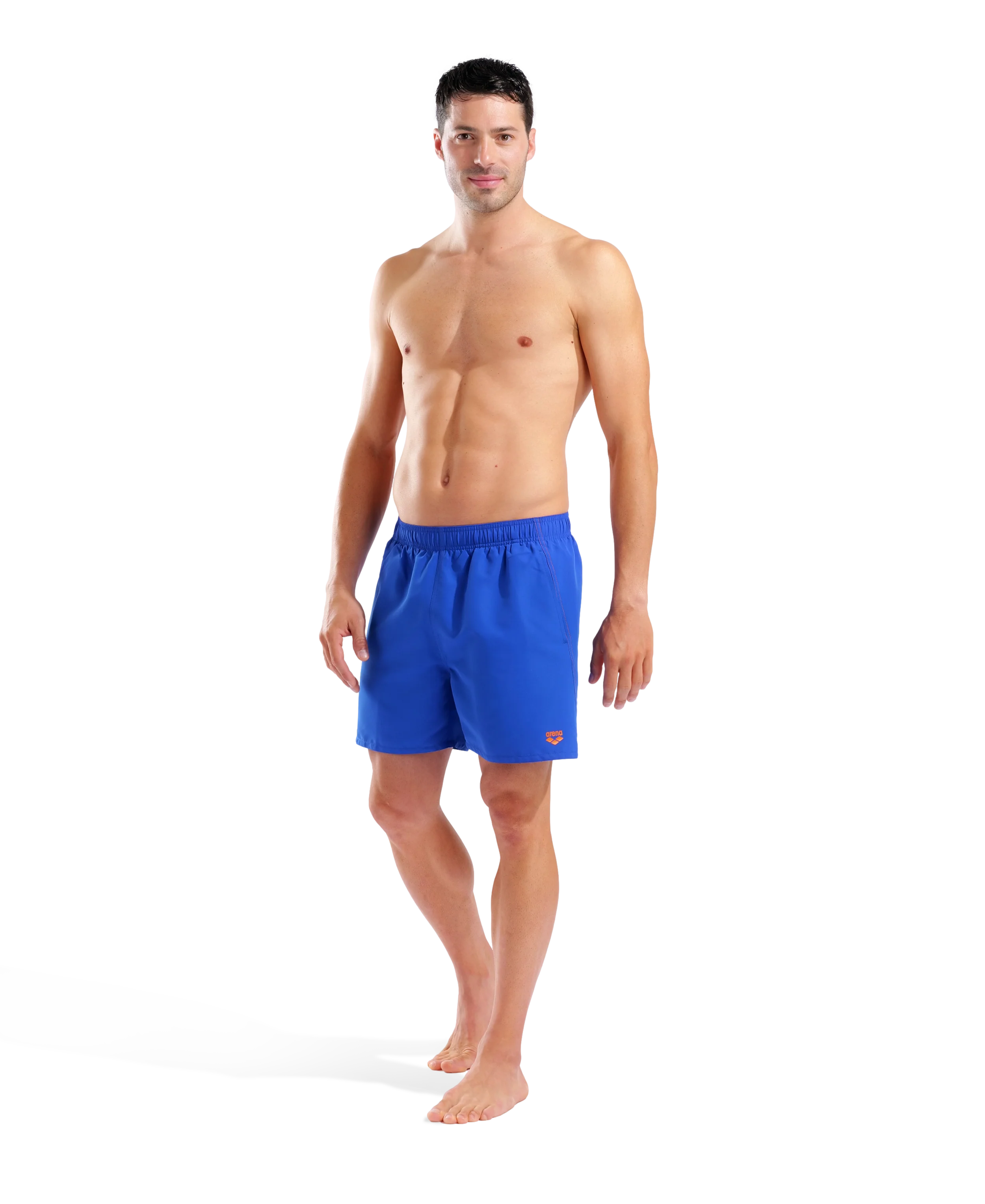 Bóxer de playa arena para hombre Fundamentals R - Azul neón/Team - Image 3