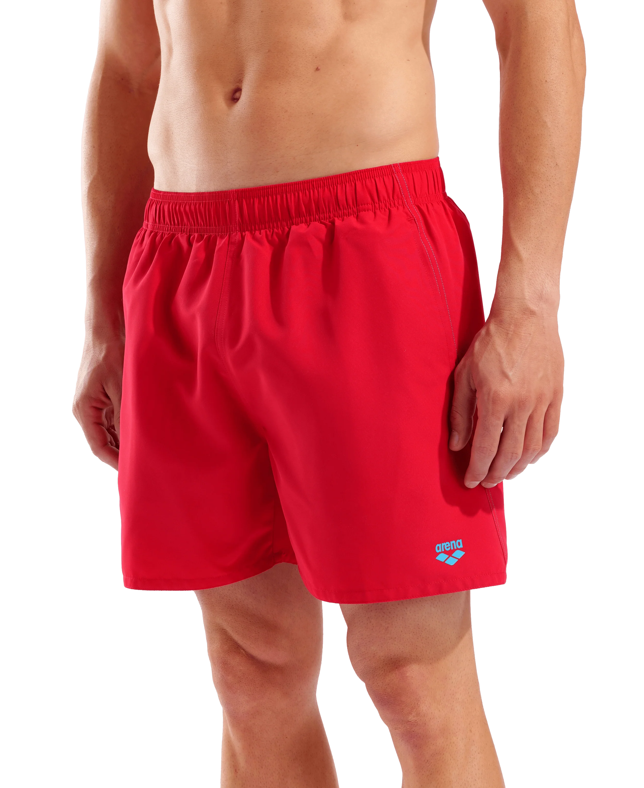 Bóxer de playa arena para hombre Fundamentals R - Rojo/Turquesa - Image 4