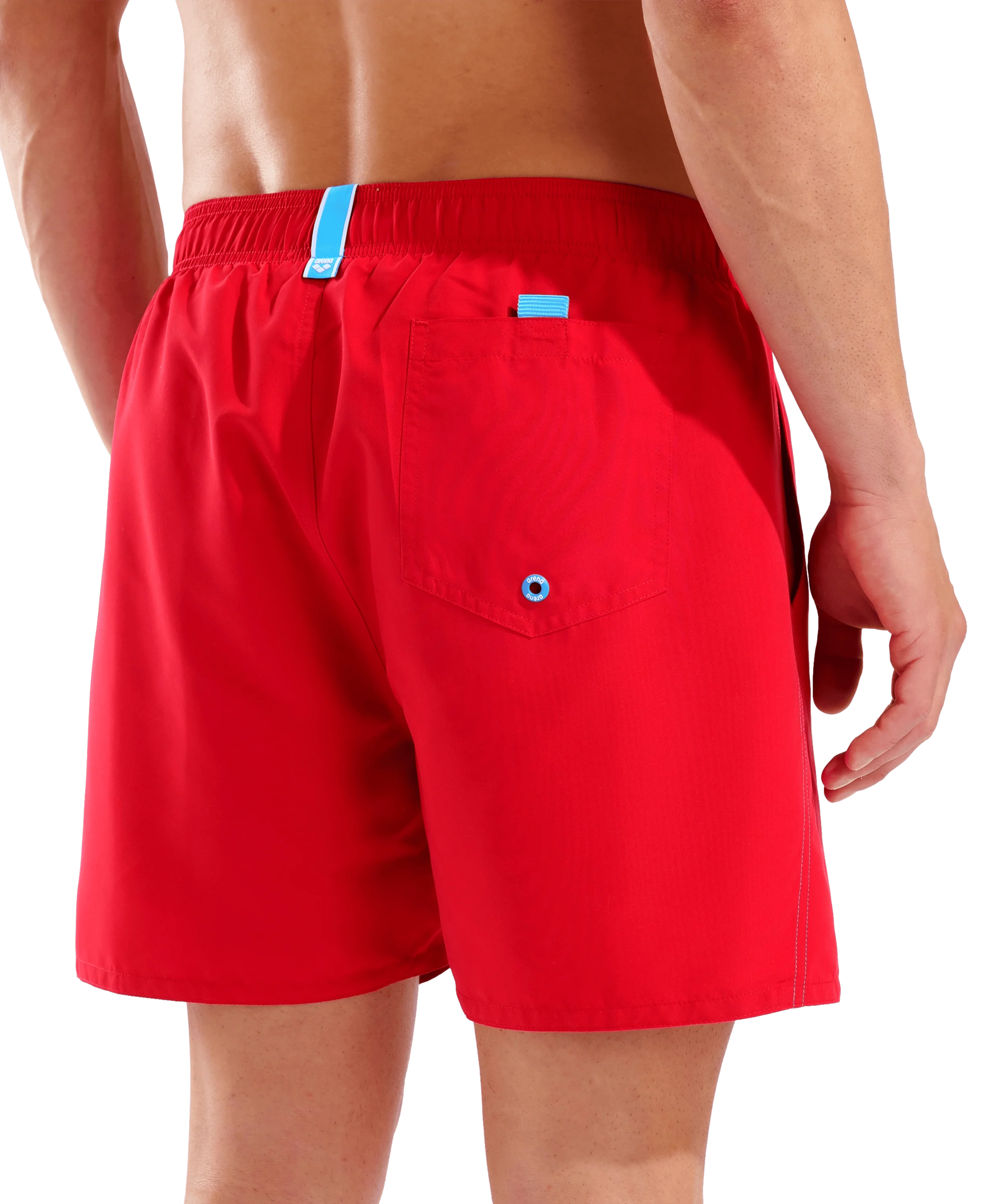 Bóxer de playa arena para hombre Fundamentals R - Rojo/Turquesa - Image 5