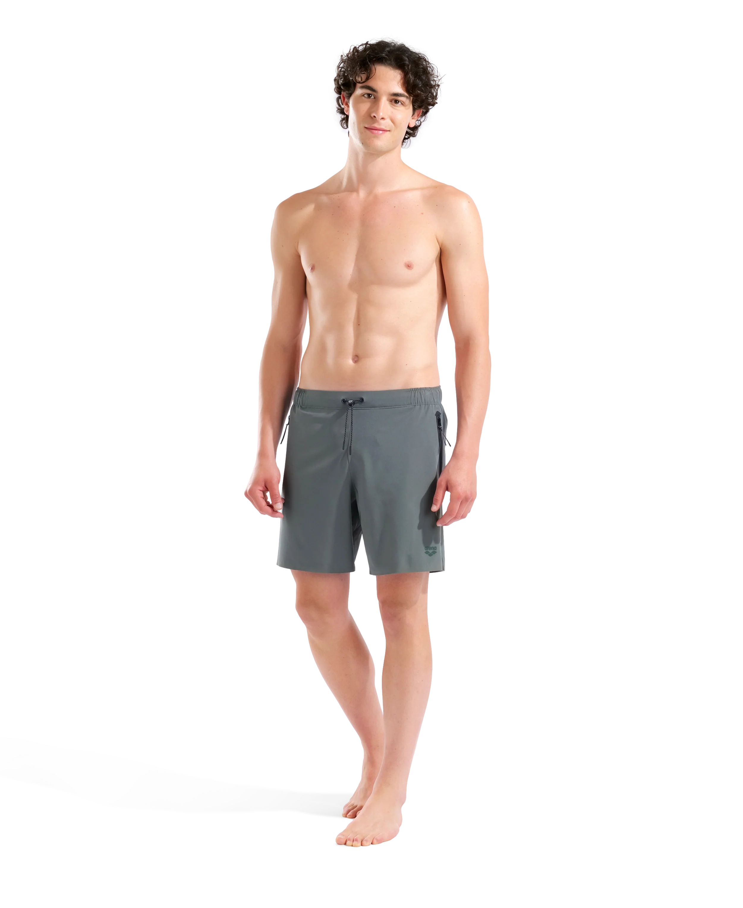 Bóxer de playa para hombre arena Evo Side Zip Pockets - Salvia - Image 3