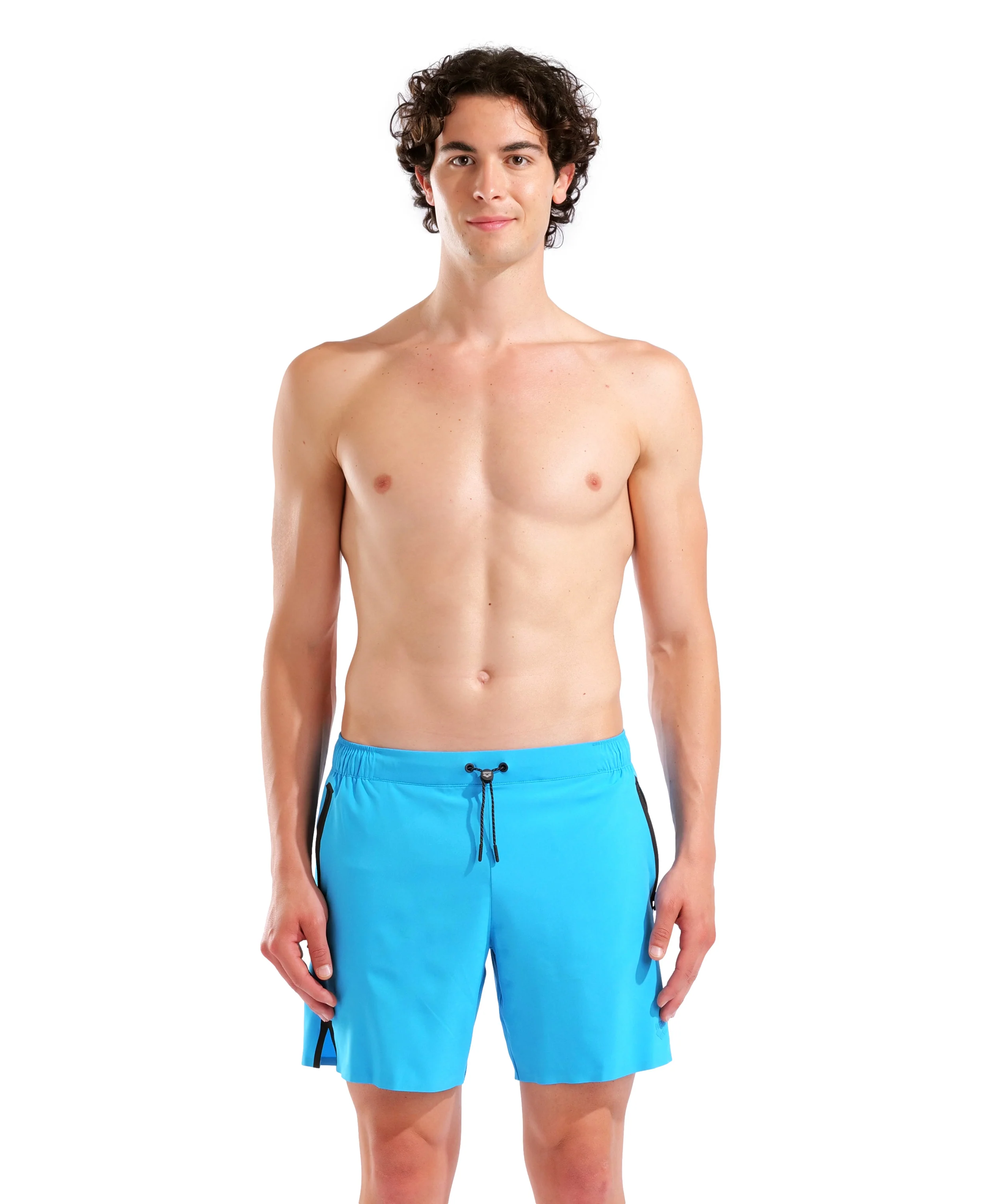 Bóxer de playa para hombre arena Evo Side Zip Pockets - Turquesa