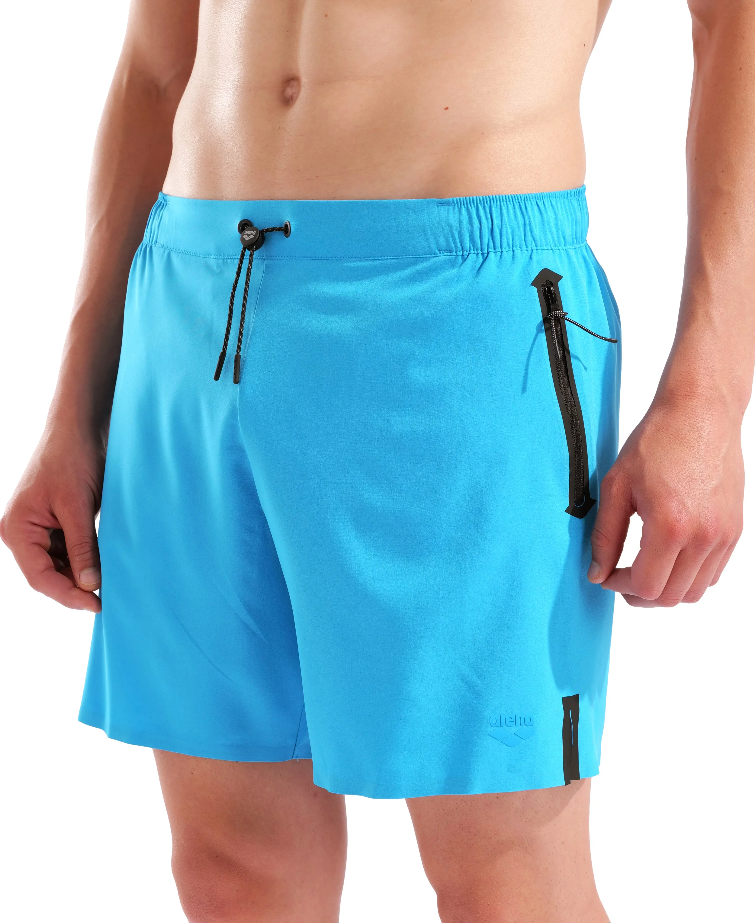Bóxer de playa para hombre arena Evo Side Zip Pockets - Turquesa - Image 4