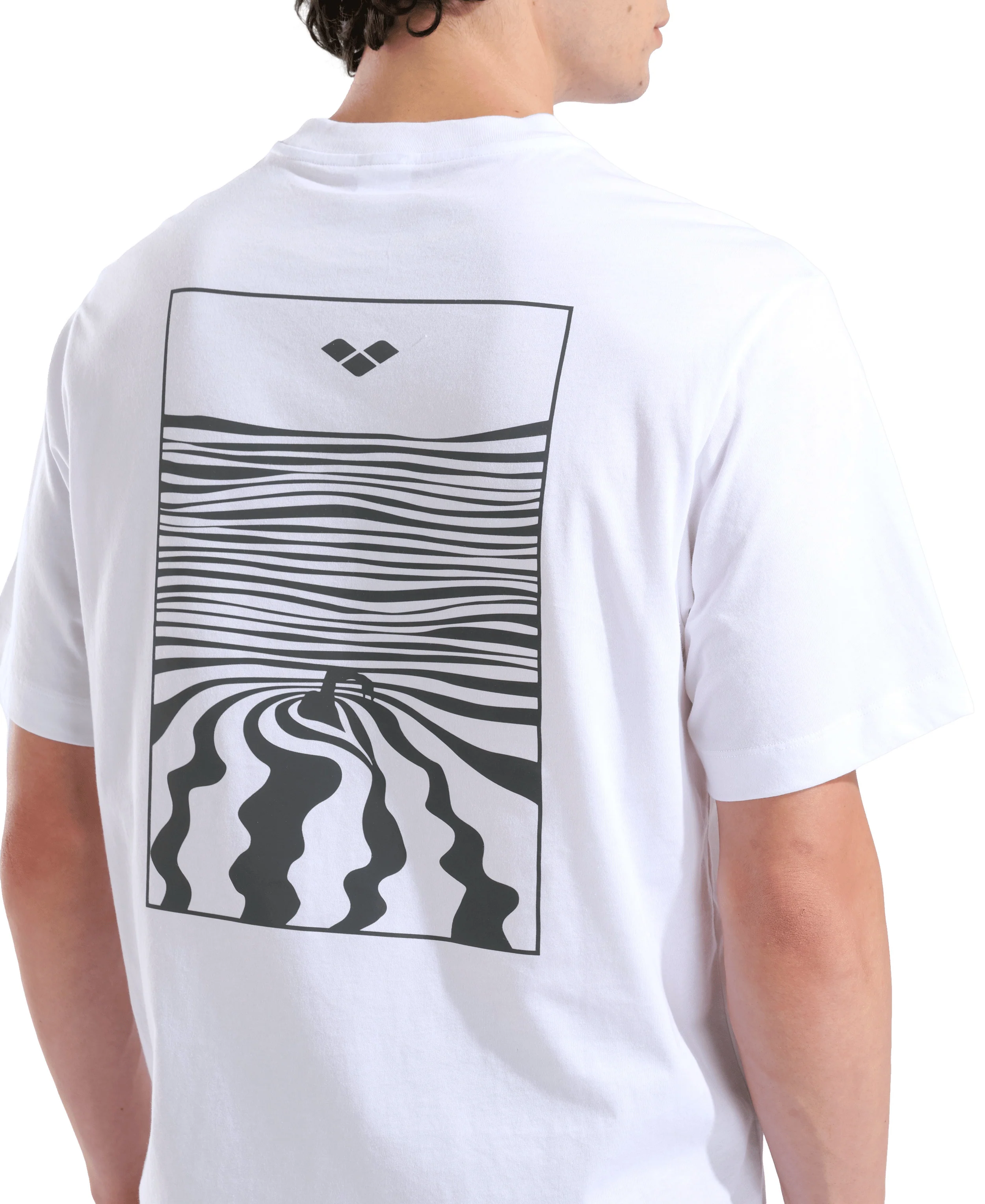 Camiseta para hombre arena Graphic - Blanco - Image 5