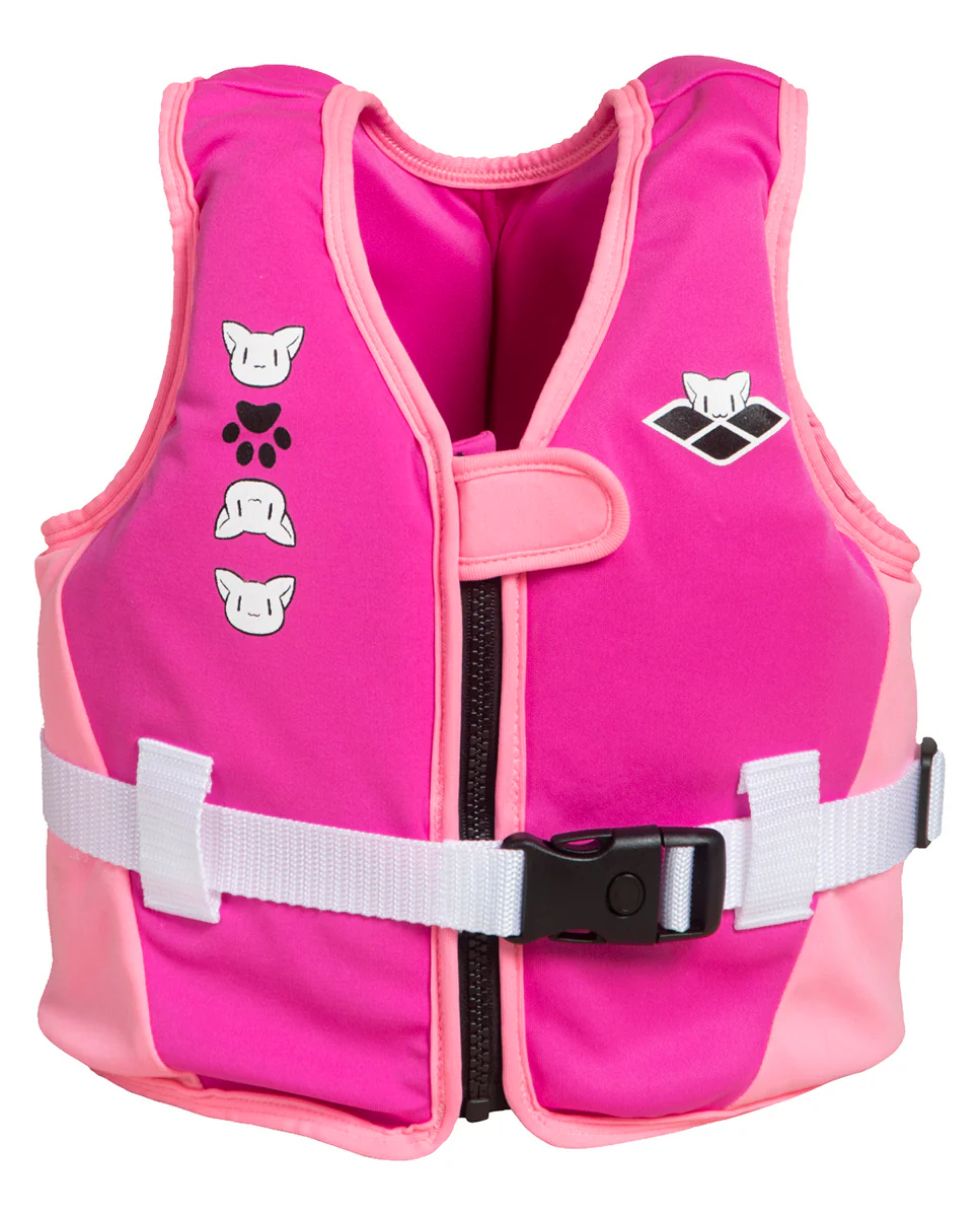 Chaleco de natación y flotación arena para niños Friends - Fucsia - Image 4