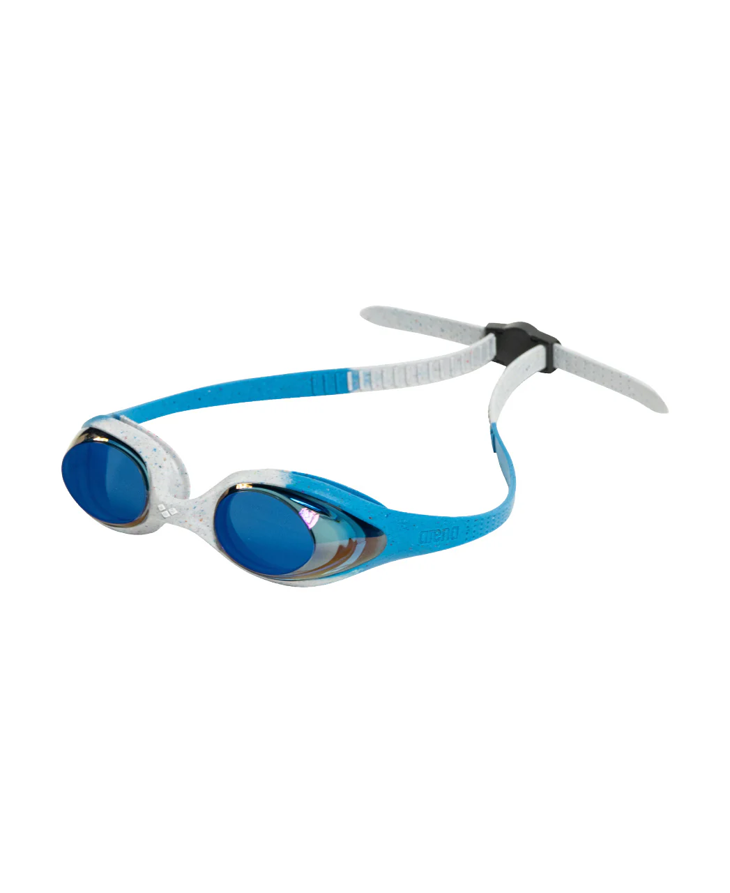 Gafas de natación arena para niños Spider Junior Mirror  - R Azul/Gris