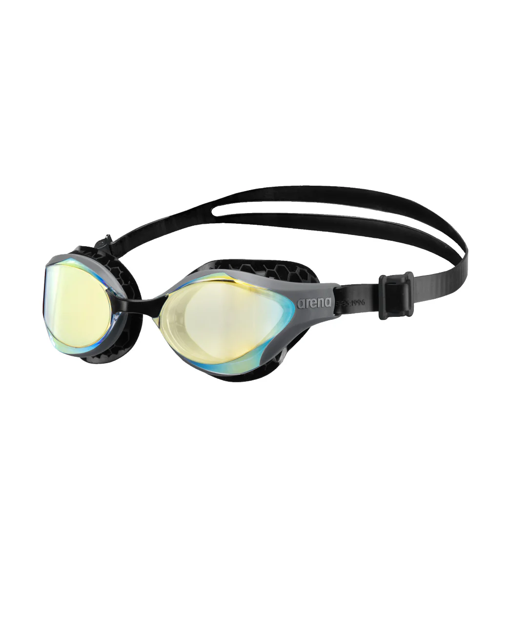 Gafas de natación espejadas arena unisex Air Bold Swipe  - Agua/Gris Oscuro