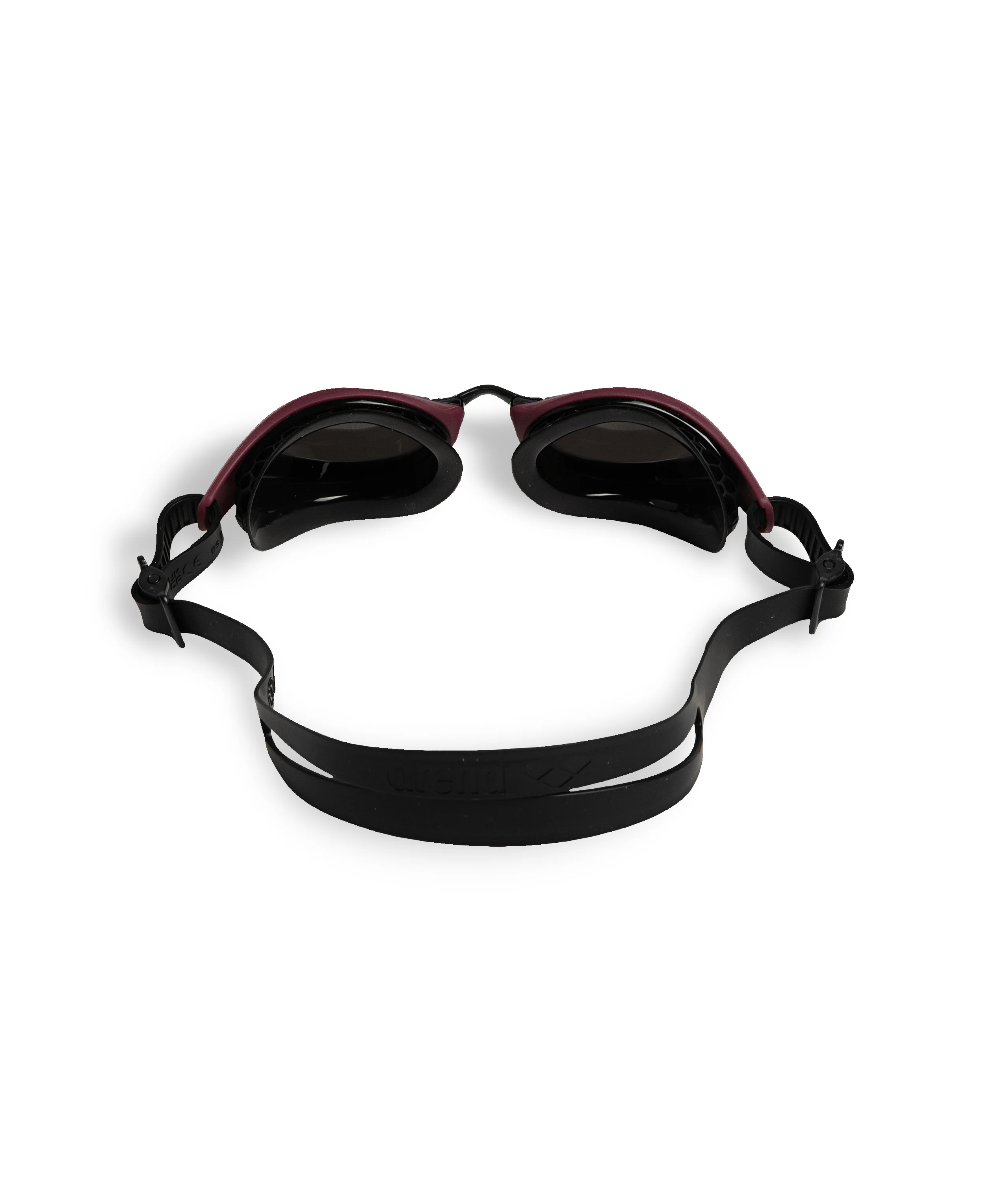 Gafas de natación espejadas arena unisex Air Bold Swipe  - Plata/Vino Tinto - Image 3
