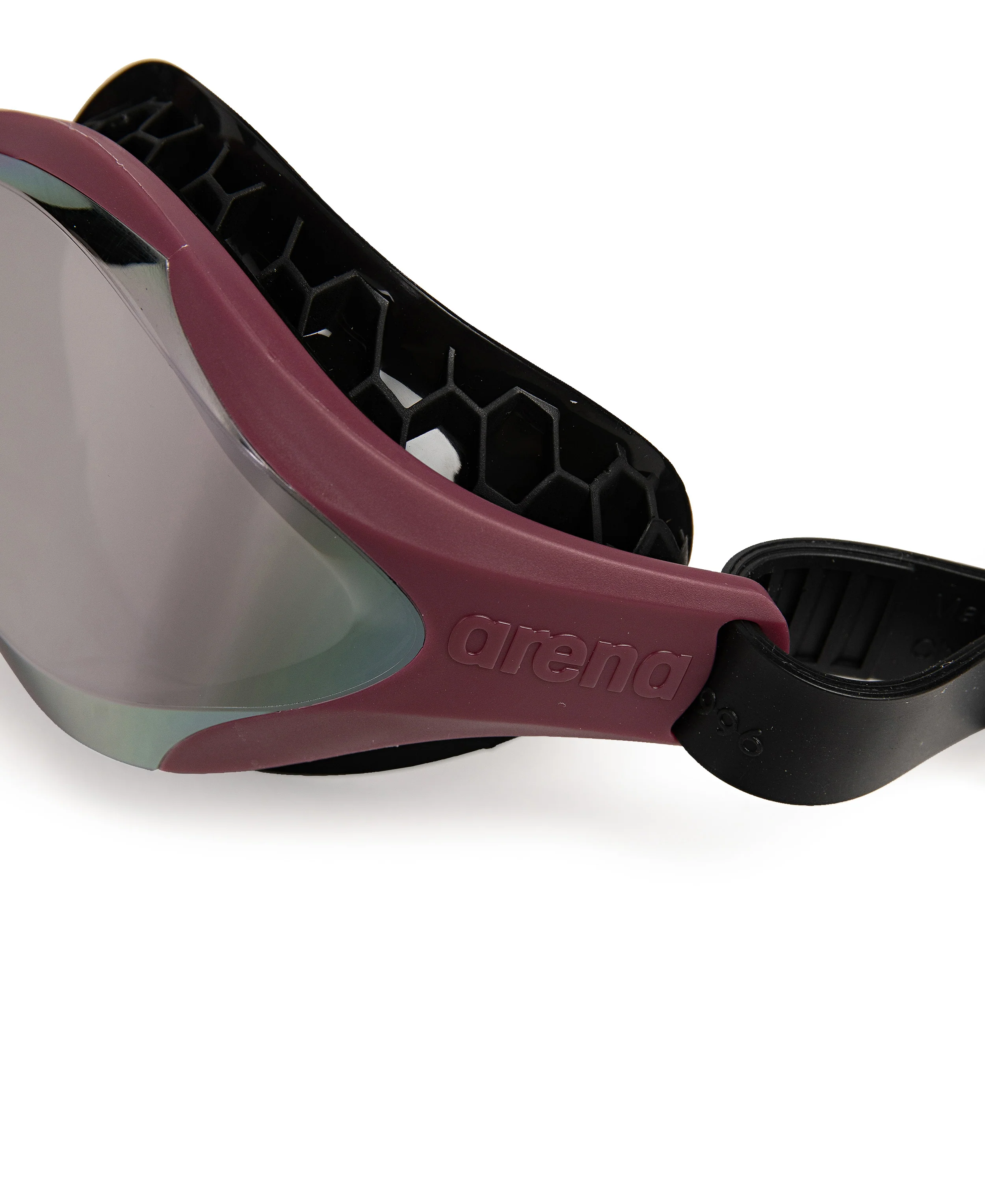 Gafas de natación espejadas arena unisex Air Bold Swipe  - Plata/Vino Tinto - Image 4