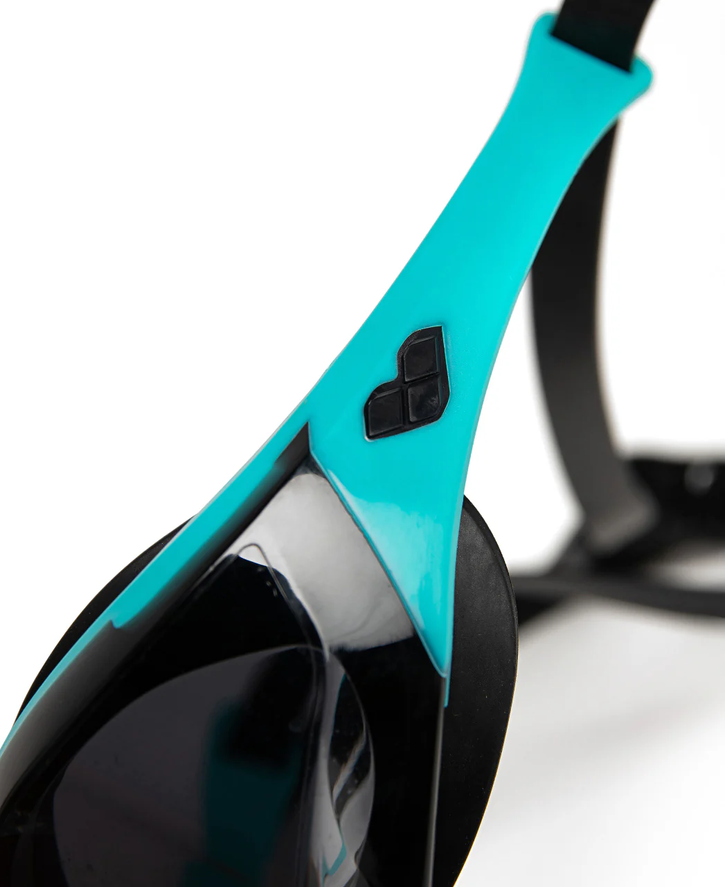 Gafas de natación de competición arena unisex Cobra Edge Swipe - Carbón/Pavo Royal - Image 8