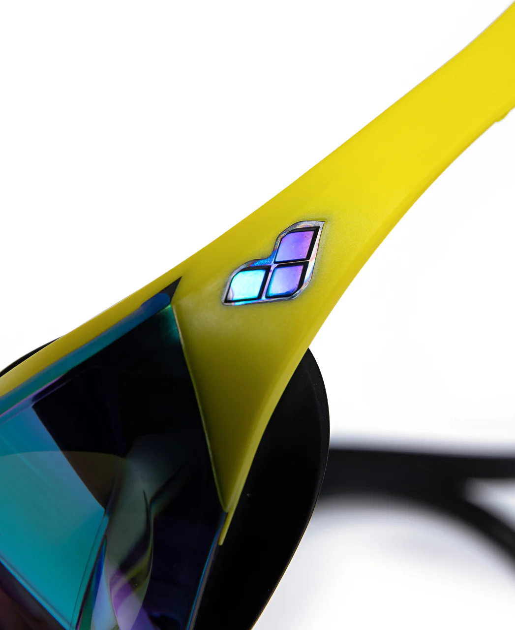 Gafas de natación de competición arena unisex Cobra Edge Swipe Mirror - Esmeralda/Amarillo - Image 9