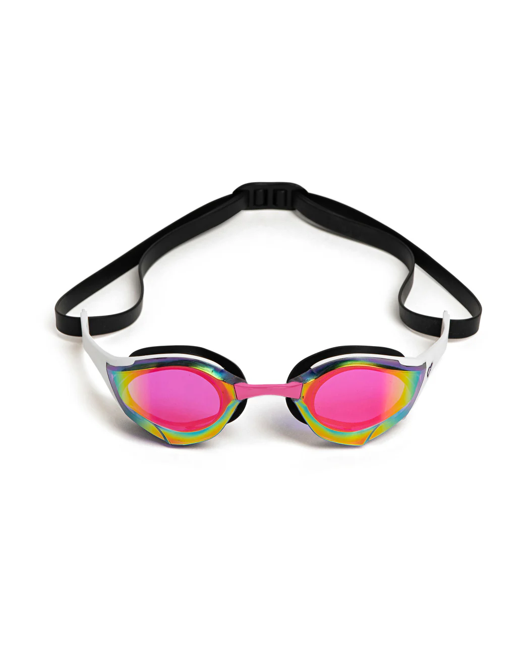 Gafas de natación de competición arena unisex Cobra Edge Swipe Mirror - Violeta/Blanco - Image 3