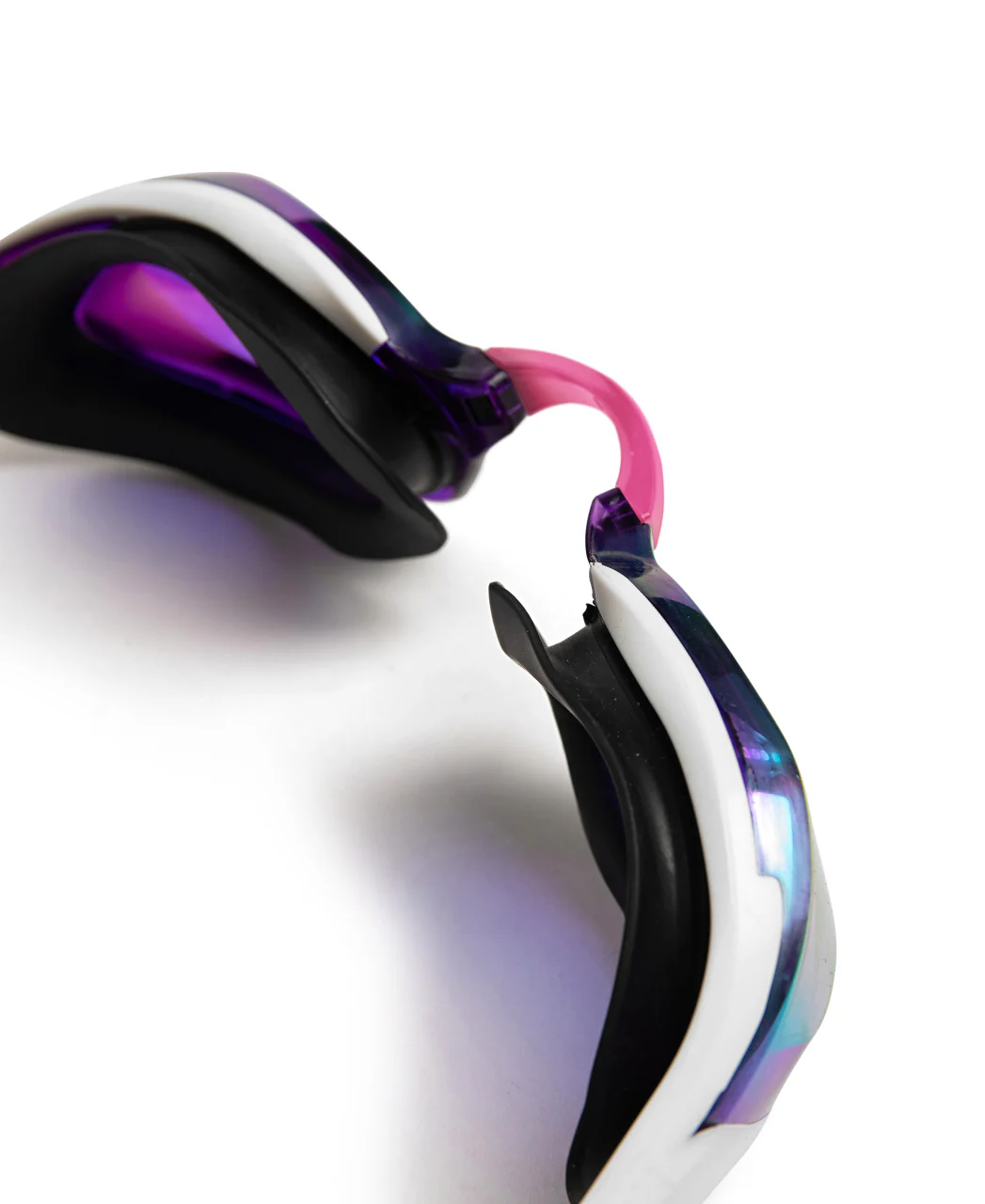 Gafas de natación de competición arena unisex Cobra Edge Swipe Mirror - Violeta/Blanco - Image 7