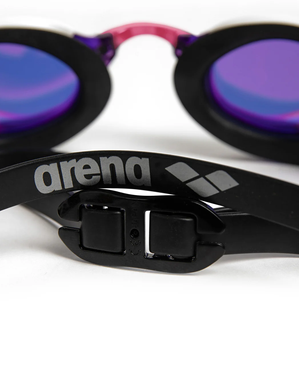 Gafas de natación de competición arena unisex Cobra Edge Swipe Mirror - Violeta/Blanco - Image 8