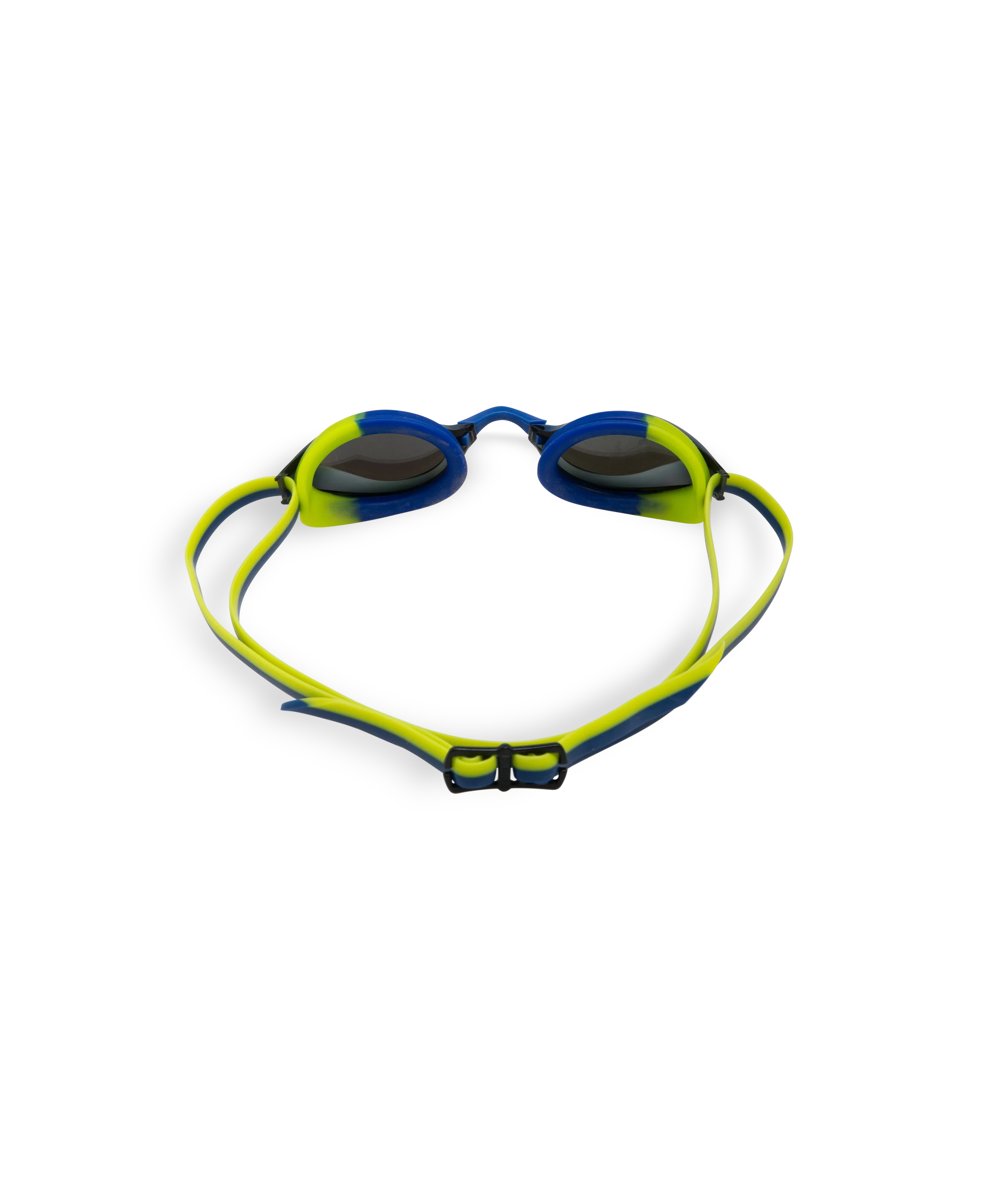 Gafas de competición para niños arena Python Mirror Junior - Azul/Azul/Lima - Image 3