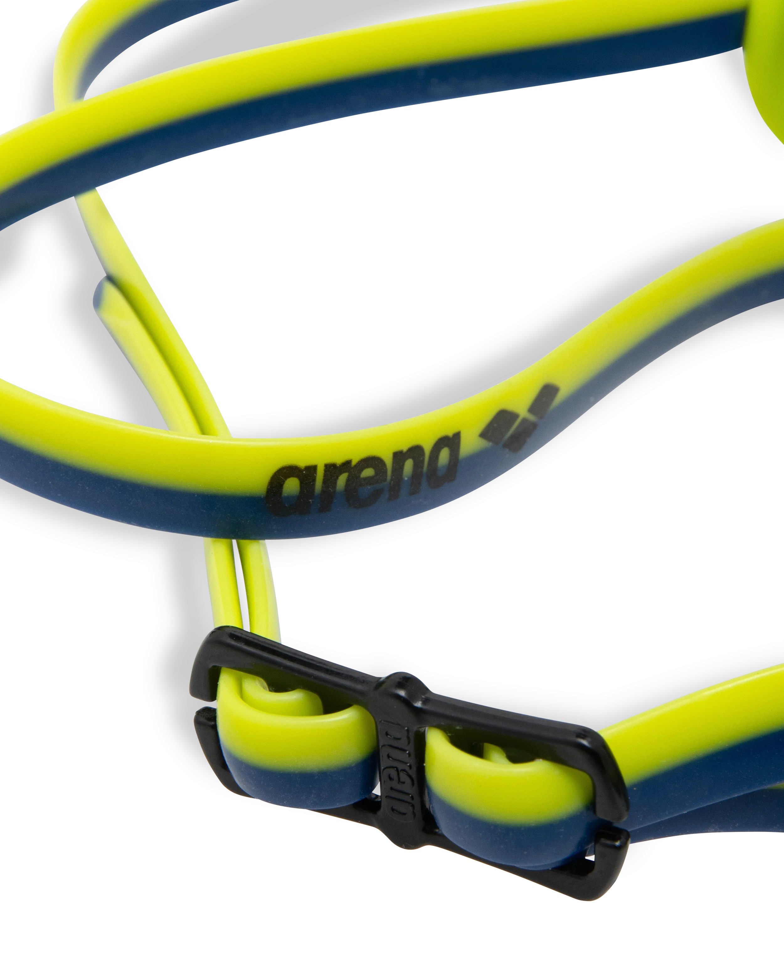 Gafas de competición para niños arena Python Mirror Junior - Azul/Azul/Lima - Image 8