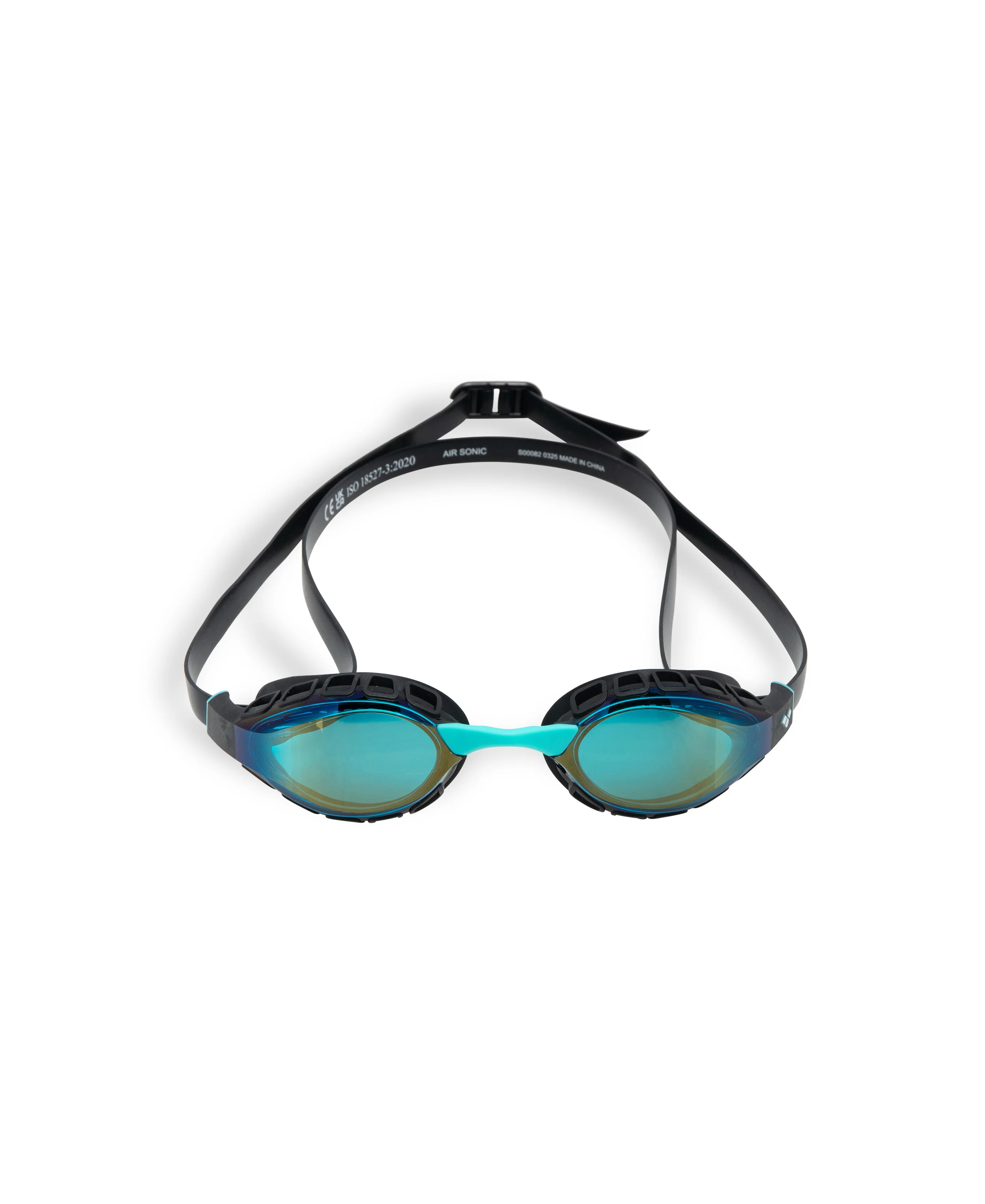 Gafas de competición unisex arena Air Sonic Mirror - AguaAzul Marino/negro - Image 2