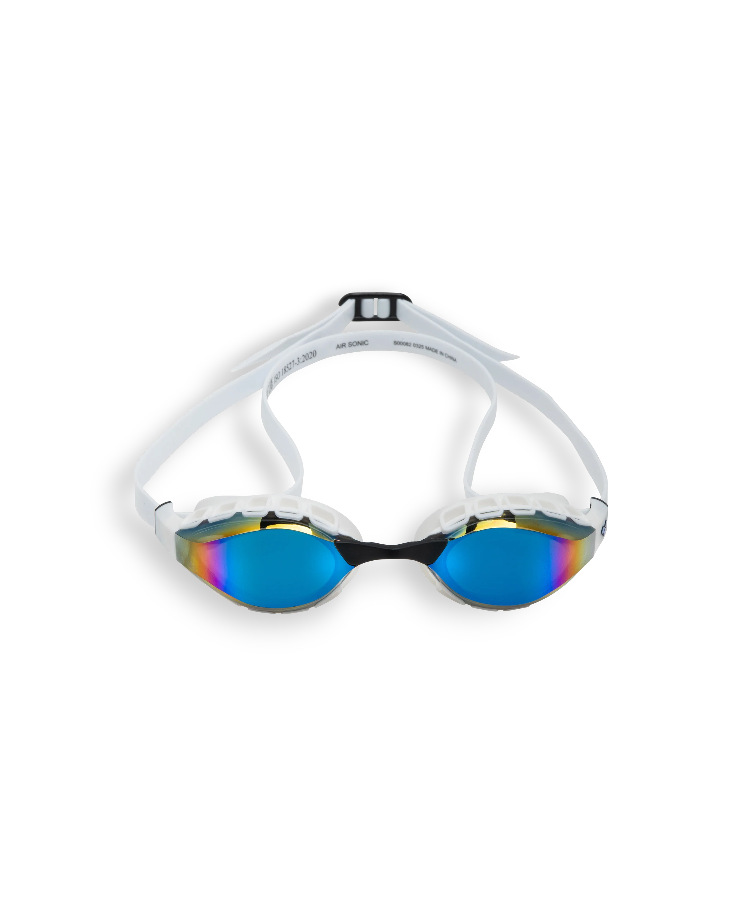 Gafas de competición unisex arena Air Sonic Mirror - Azul/blanco - Image 2