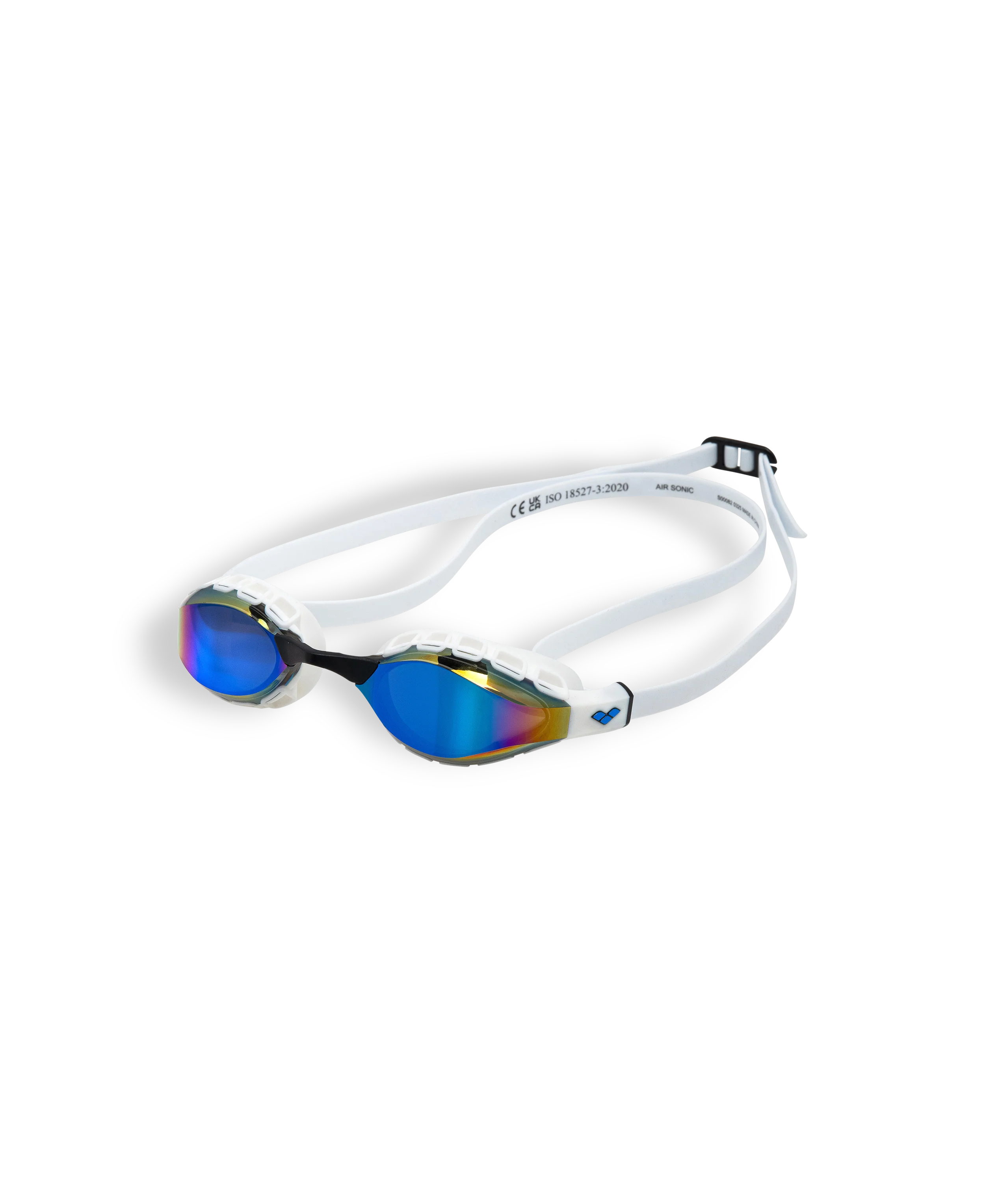 Gafas de competición unisex arena Air Sonic Mirror - Azul/blanco - Image 5
