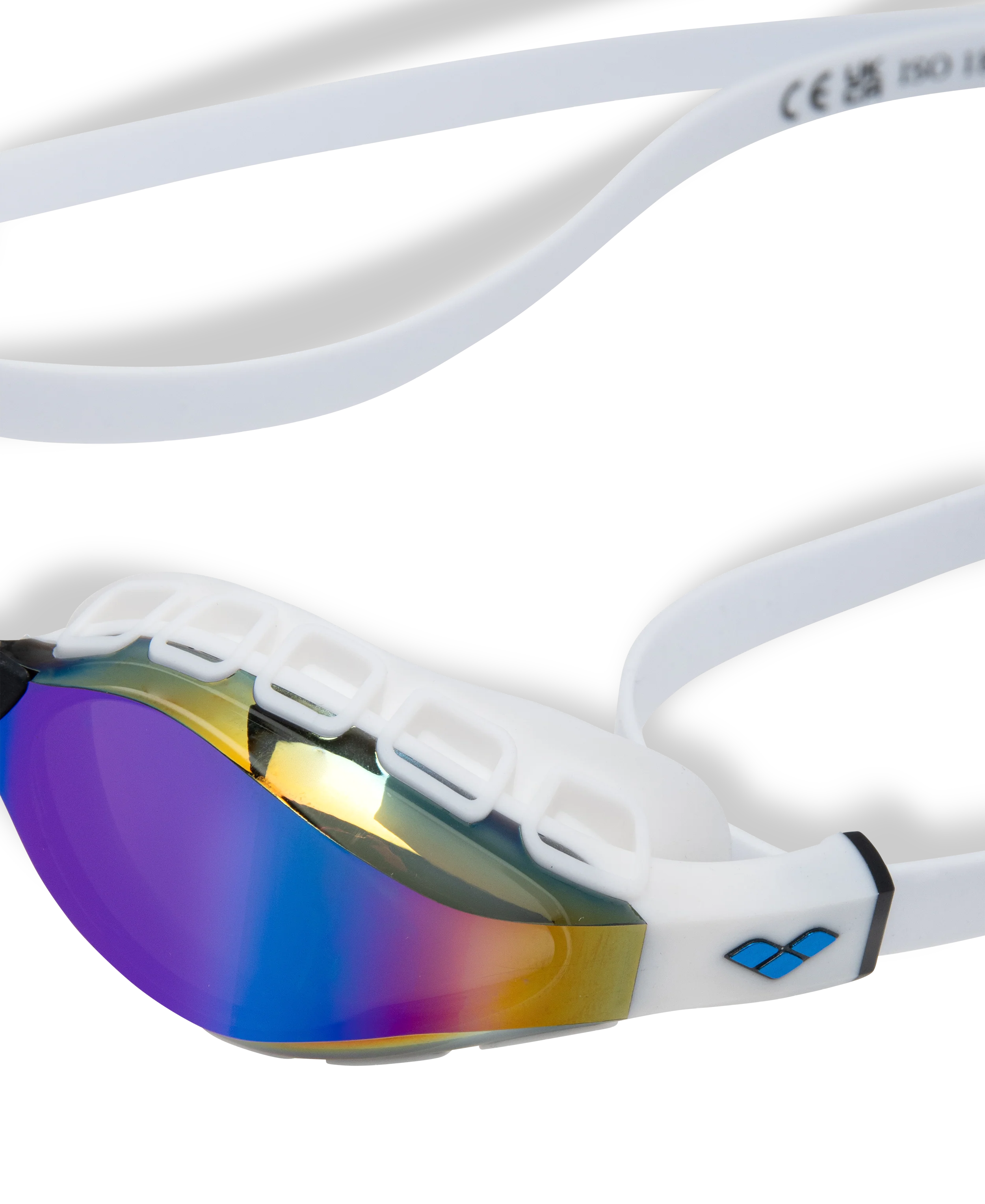 Gafas de competición unisex arena Air Sonic Mirror - Azul/blanco - Image 6