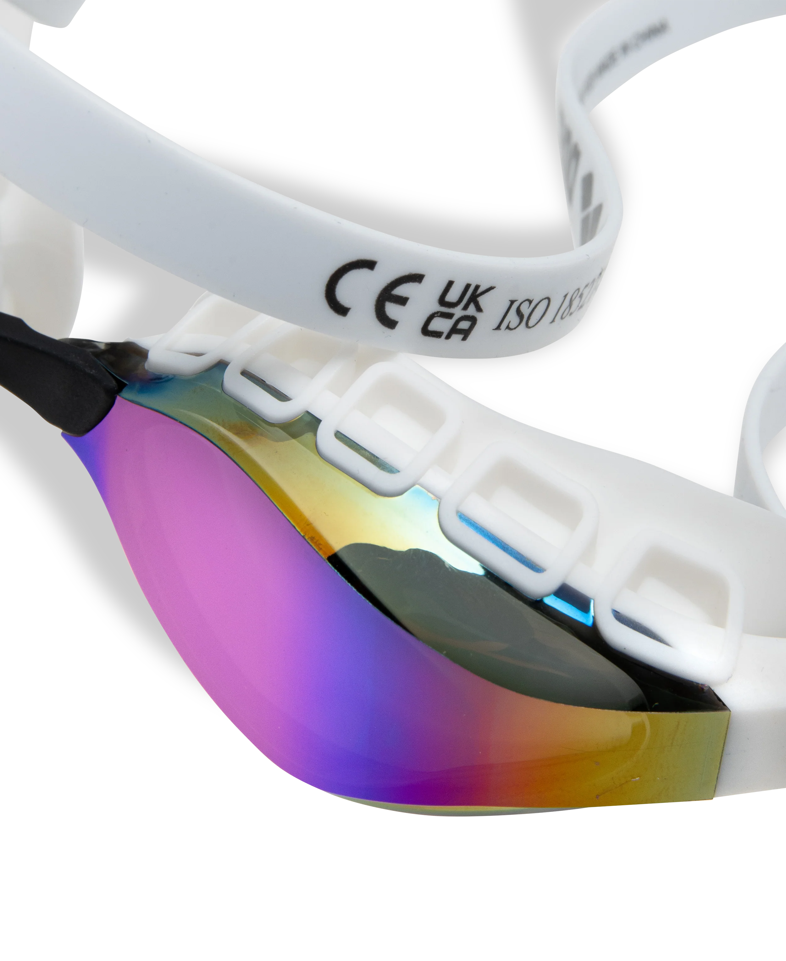 Gafas de competición unisex arena Air Sonic Mirror - Azul/blanco - Image 9