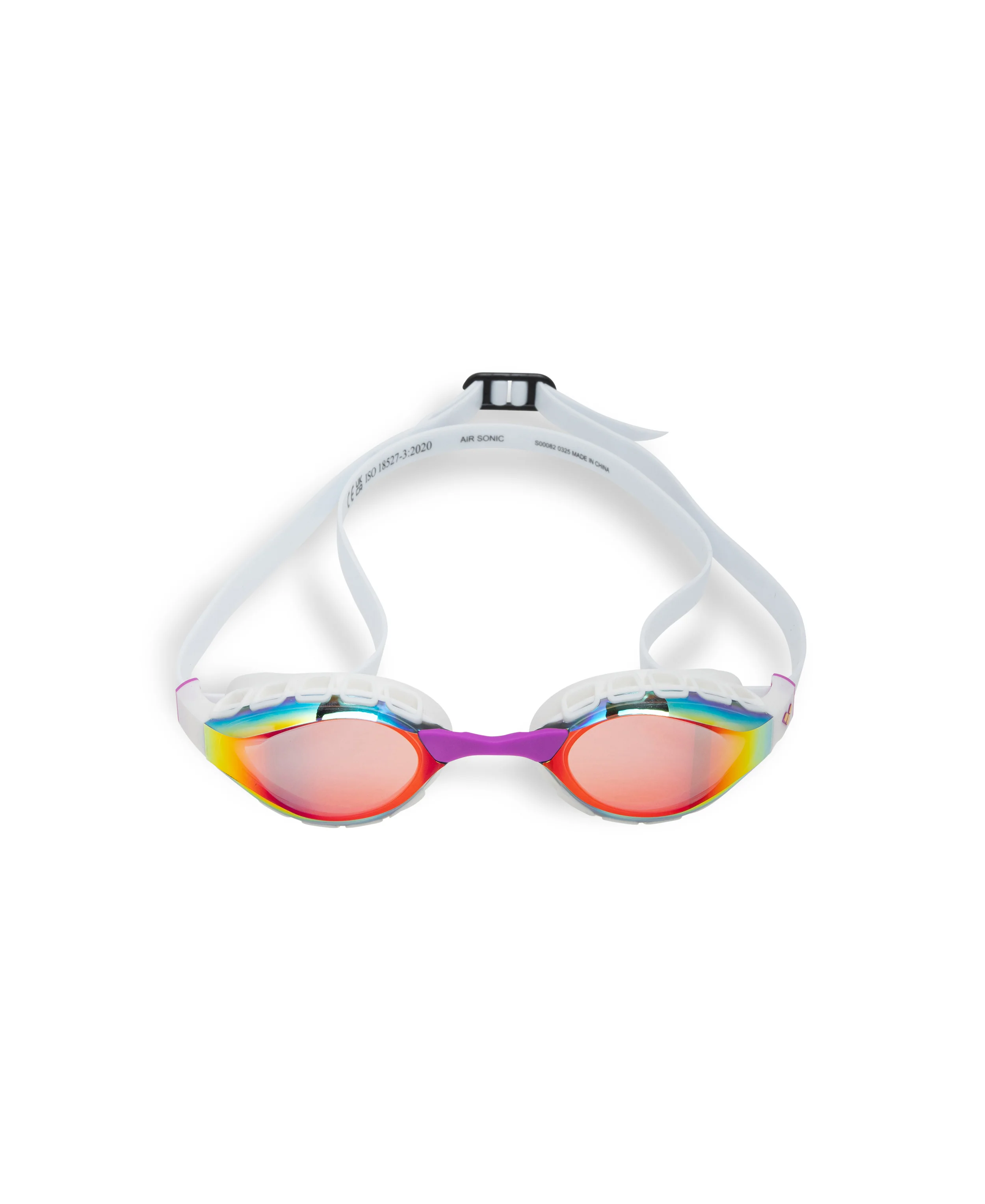 Gafas de competición unisex arena Air Sonic Mirror - Oro/Blanco - Image 3