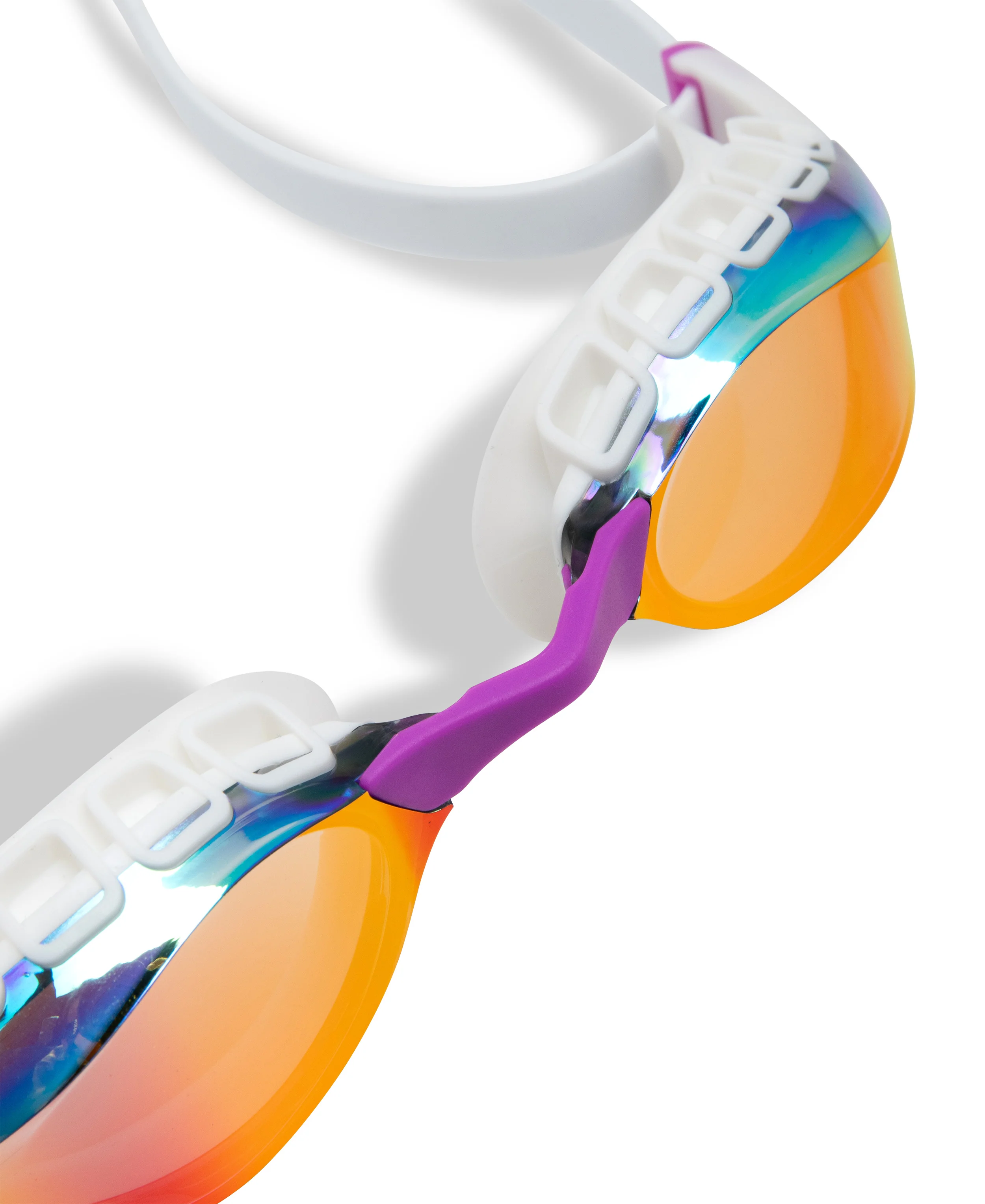 Gafas de competición unisex arena Air Sonic Mirror - Oro/Blanco - Image 7