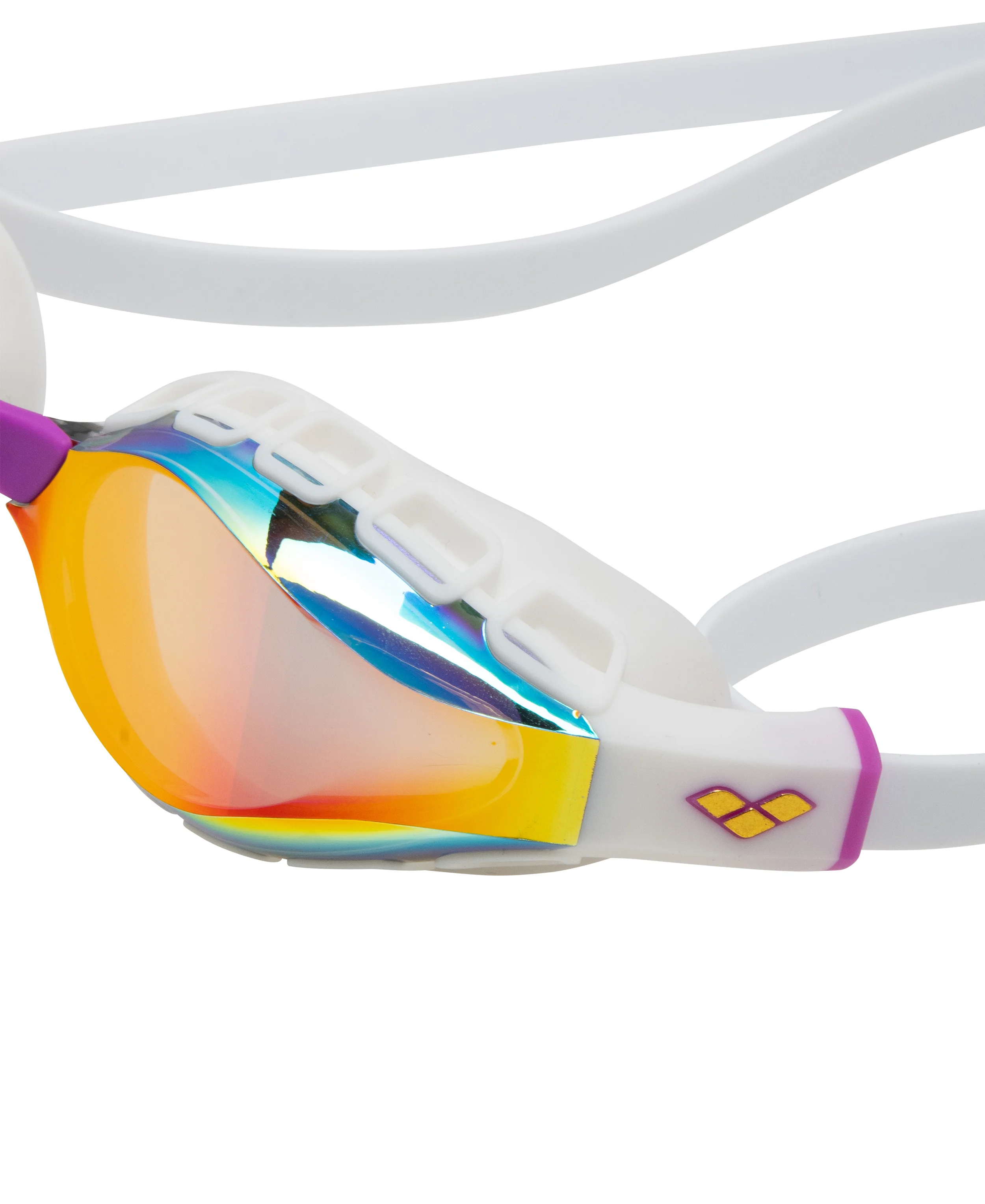 Gafas de competición unisex arena Air Sonic Mirror - Oro/Blanco - Image 8