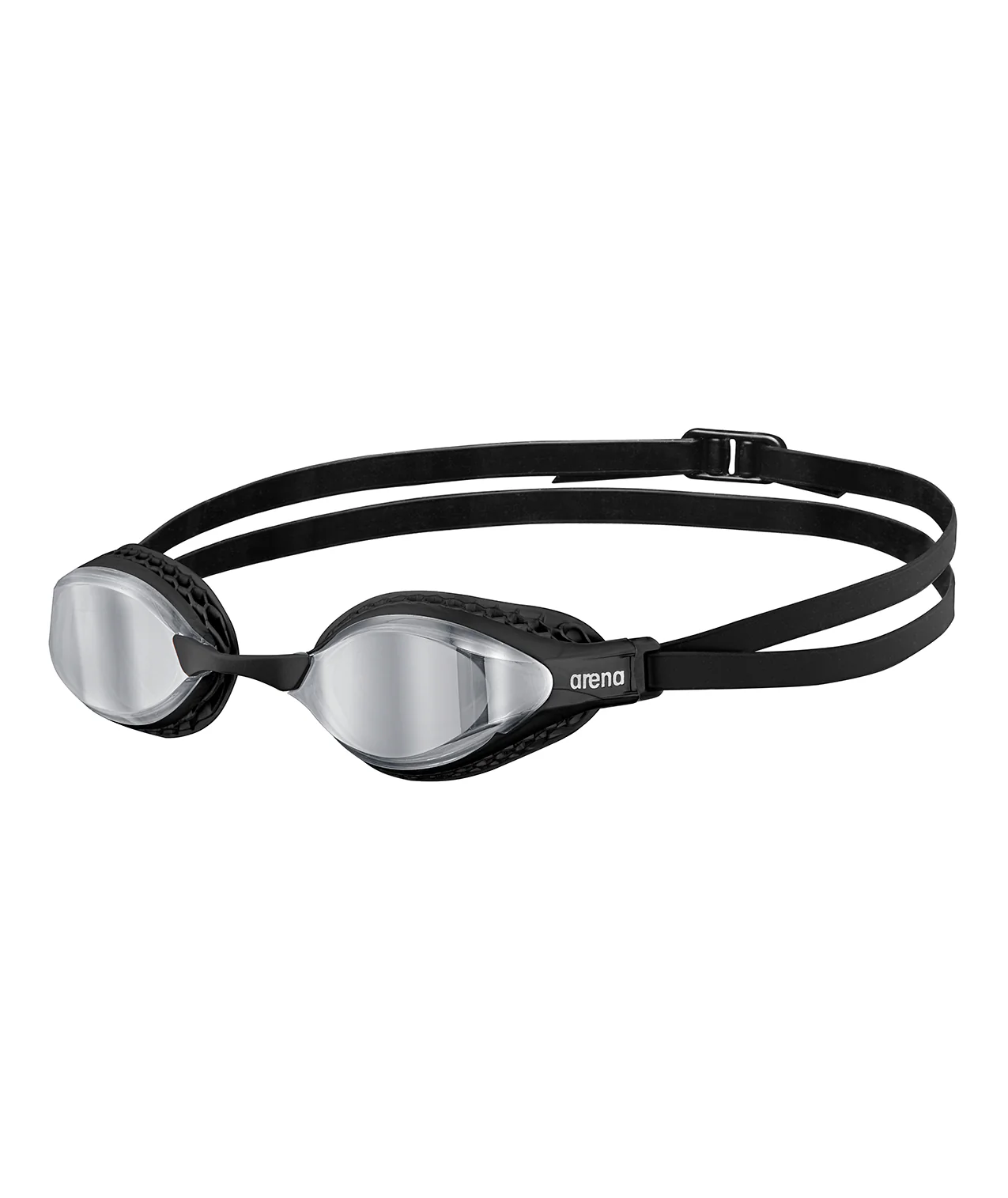 Gafas de natación para competición arena unisex Airspeed Mirror - Negro Plata
