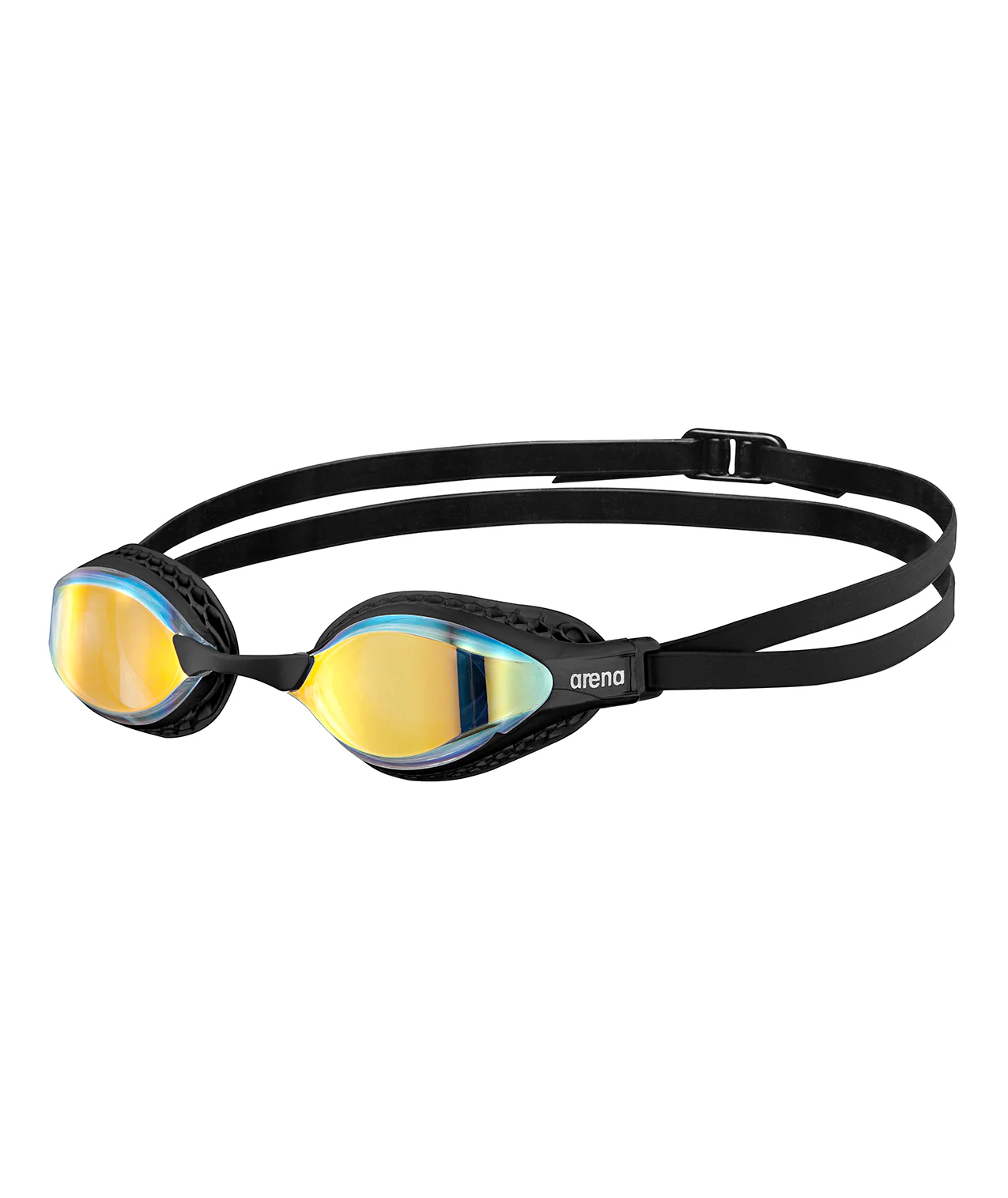 Gafas de natación para competición arena unisex Airspeed Mirror - Cobre Amarillo
