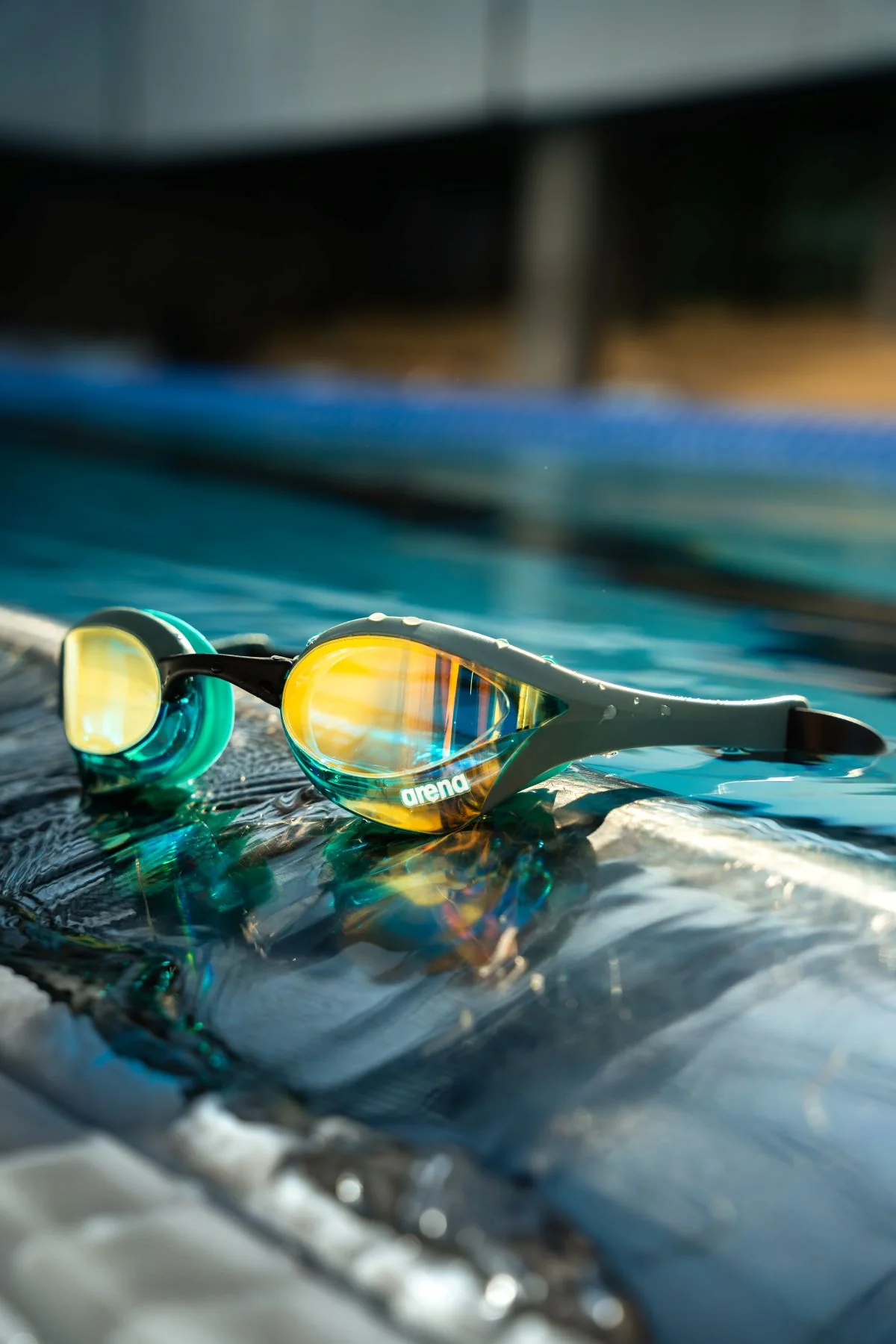 Gafas de natación arena unisex Cobra Core Swipe Mirror  Agua - Sabio - Negro - Image 8