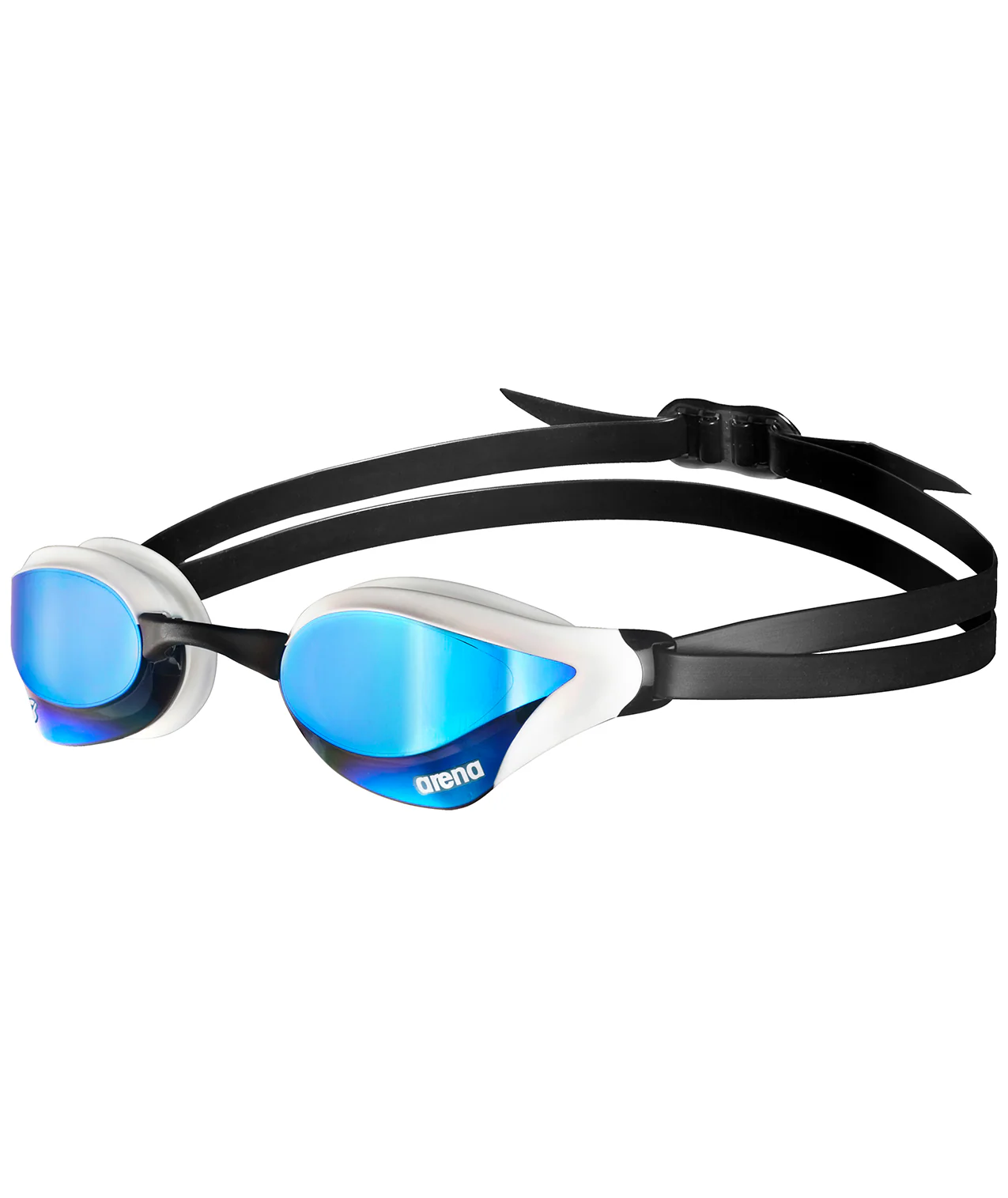 Gafas de natación arena unisex Cobra Core Swipe Mirror  - Azul Blanco