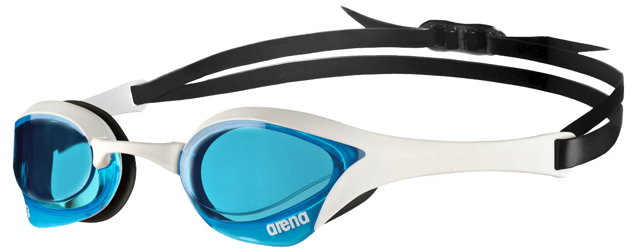 Gafas de natación para competición arena unisex Cobra Ultra Swipe - Azul Blanco