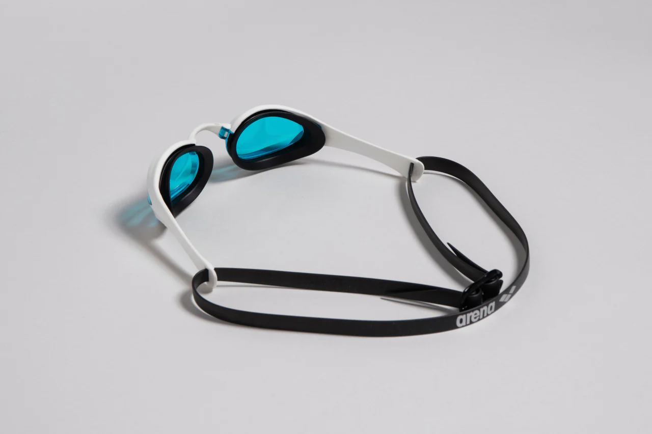 Gafas de natación para competición arena unisex Cobra Ultra Swipe - Azul Blanco - Image 4