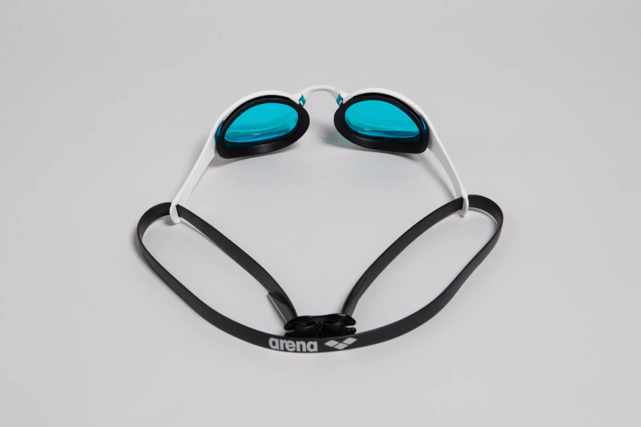 Gafas de natación para competición arena unisex Cobra Ultra Swipe - Azul Blanco - Image 6